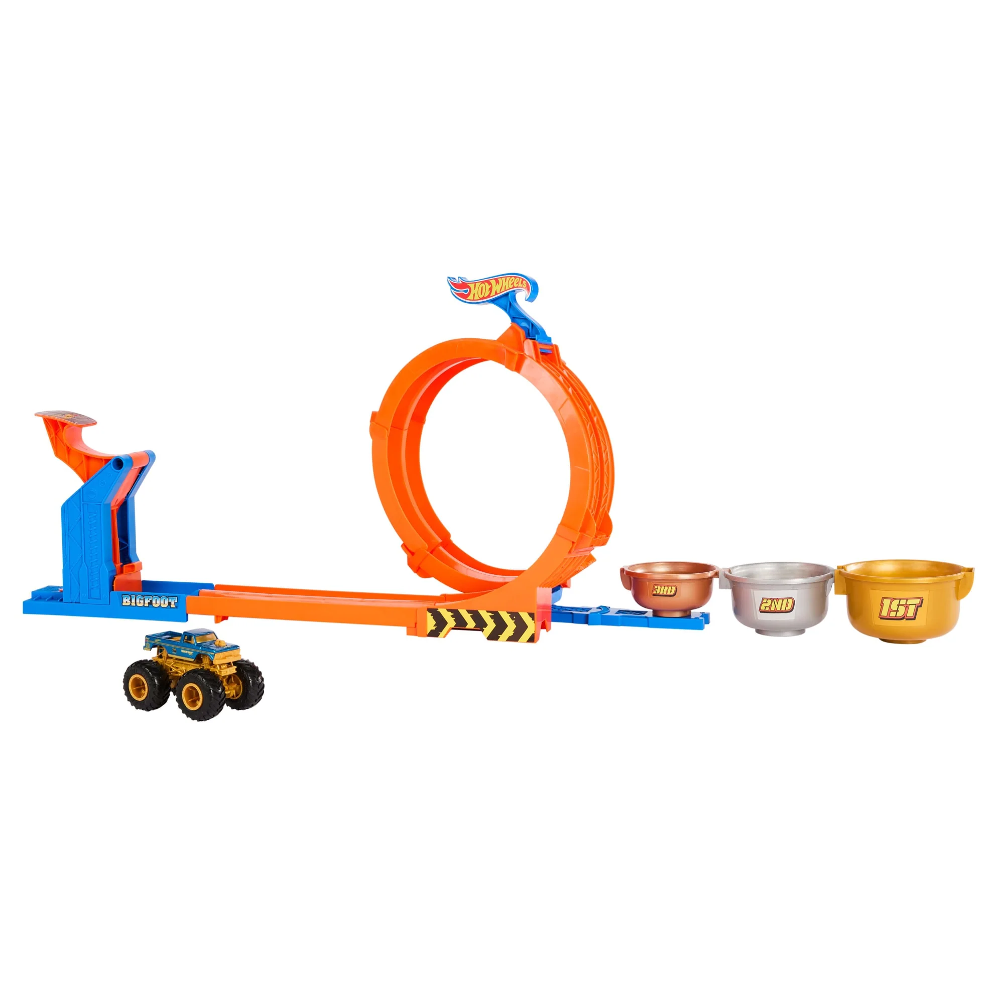 Hot Wheels  Monster Trucks  D��fi du Troph��e Tournez-et-Renversez