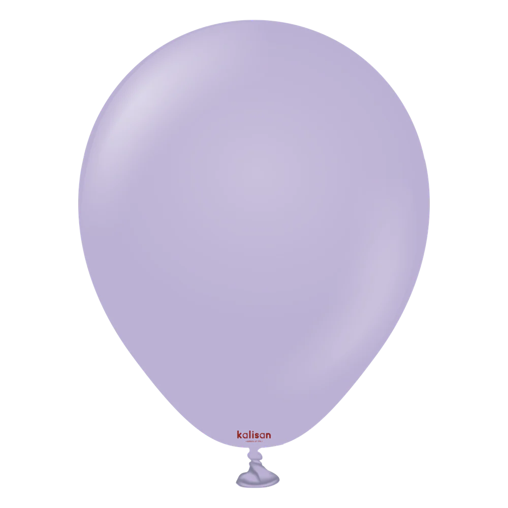 5 inch Kalisan Standard Lilac Latex Balloons 100ct