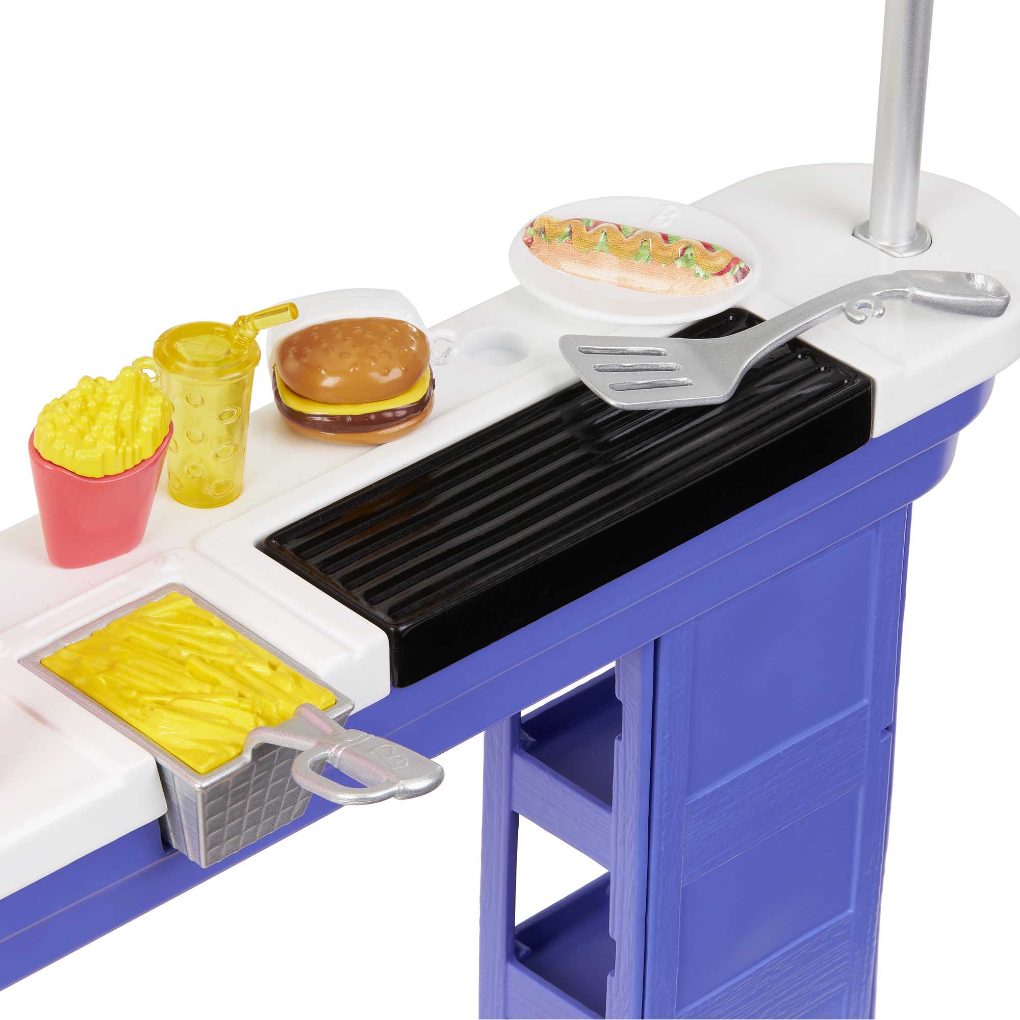 Barbie Beach Boardwalk Playset With Barbie ��Brooklyn�� & ��Malibu�� Dolls, 2 Stands & 30+ Accessories