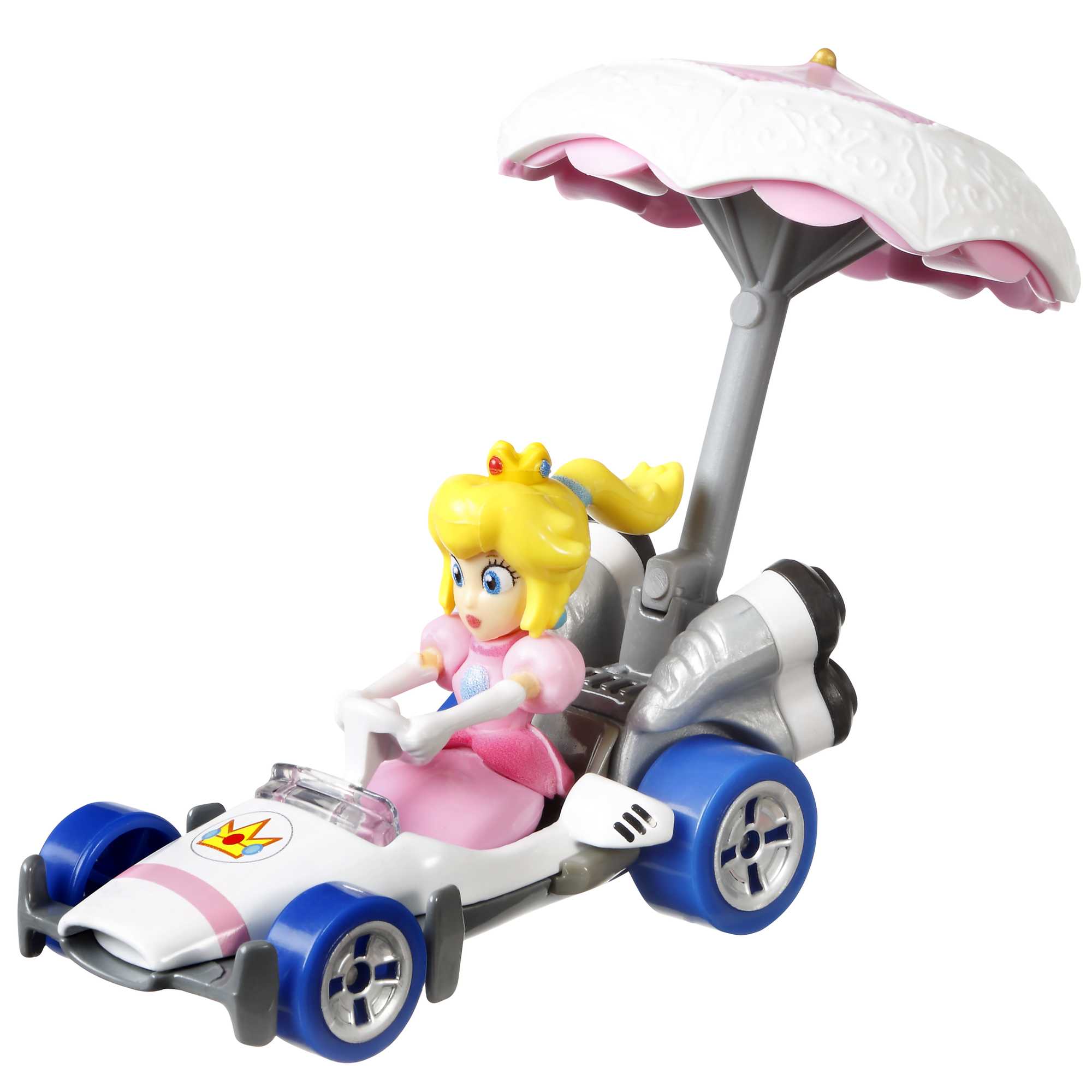 Hot Wheels?Mario Kart Princess Peach B-Dasher And Peach Parasol