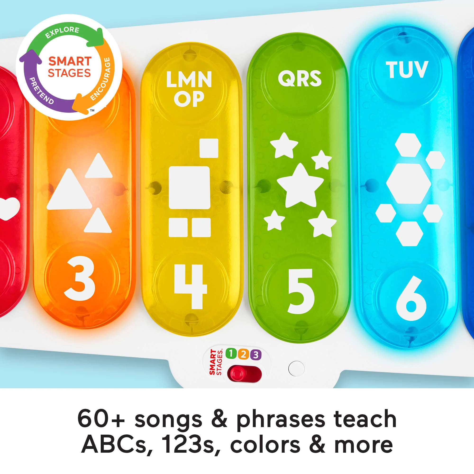 Fisher-Price Giant Light-Up Xylophone Electronic Learning Toy For Infants And Toddlers