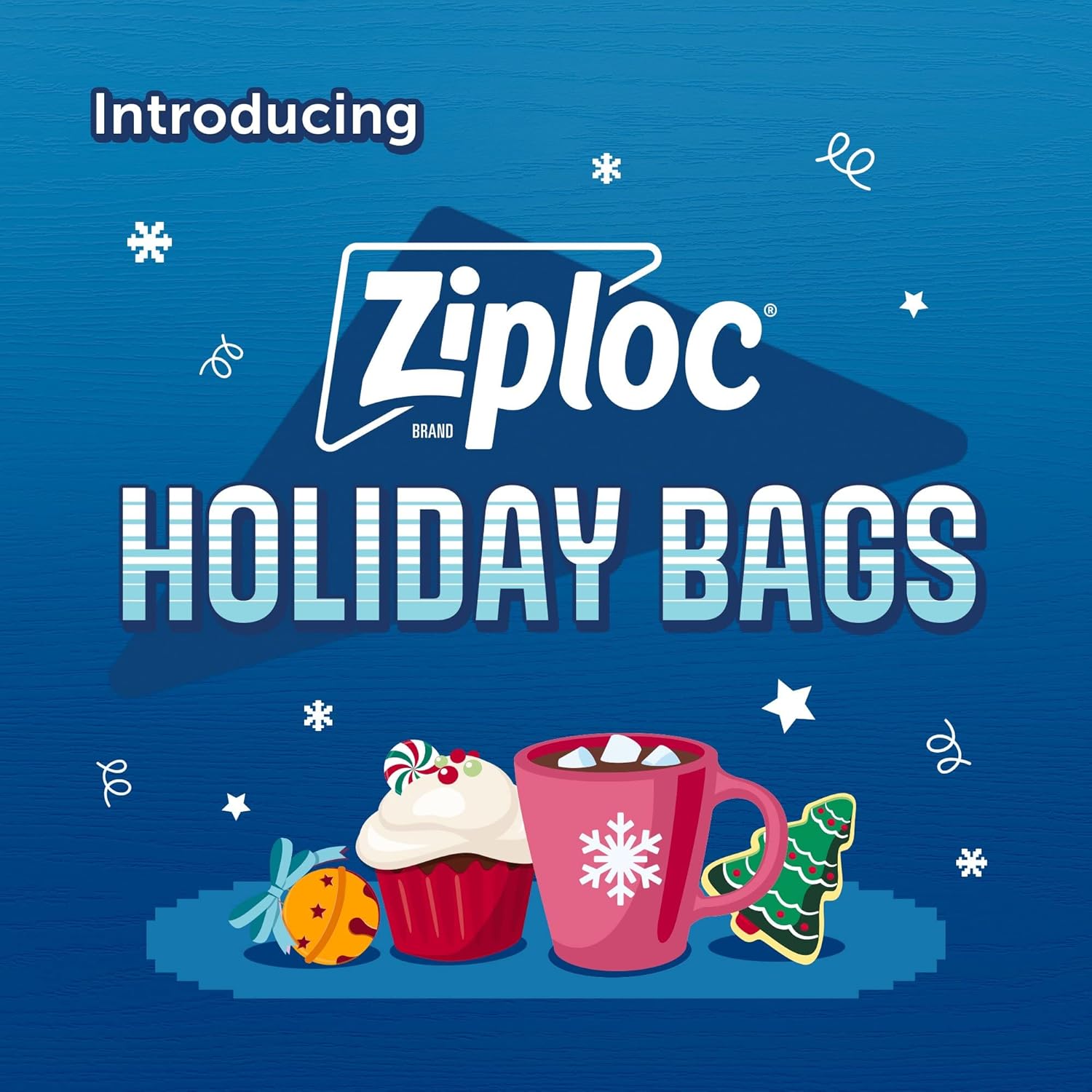 Ziploc Gallon Food Storage Freezer Bags, Stay Open Design with Stand-Up Bottom, Easy to Fill, 60 Count