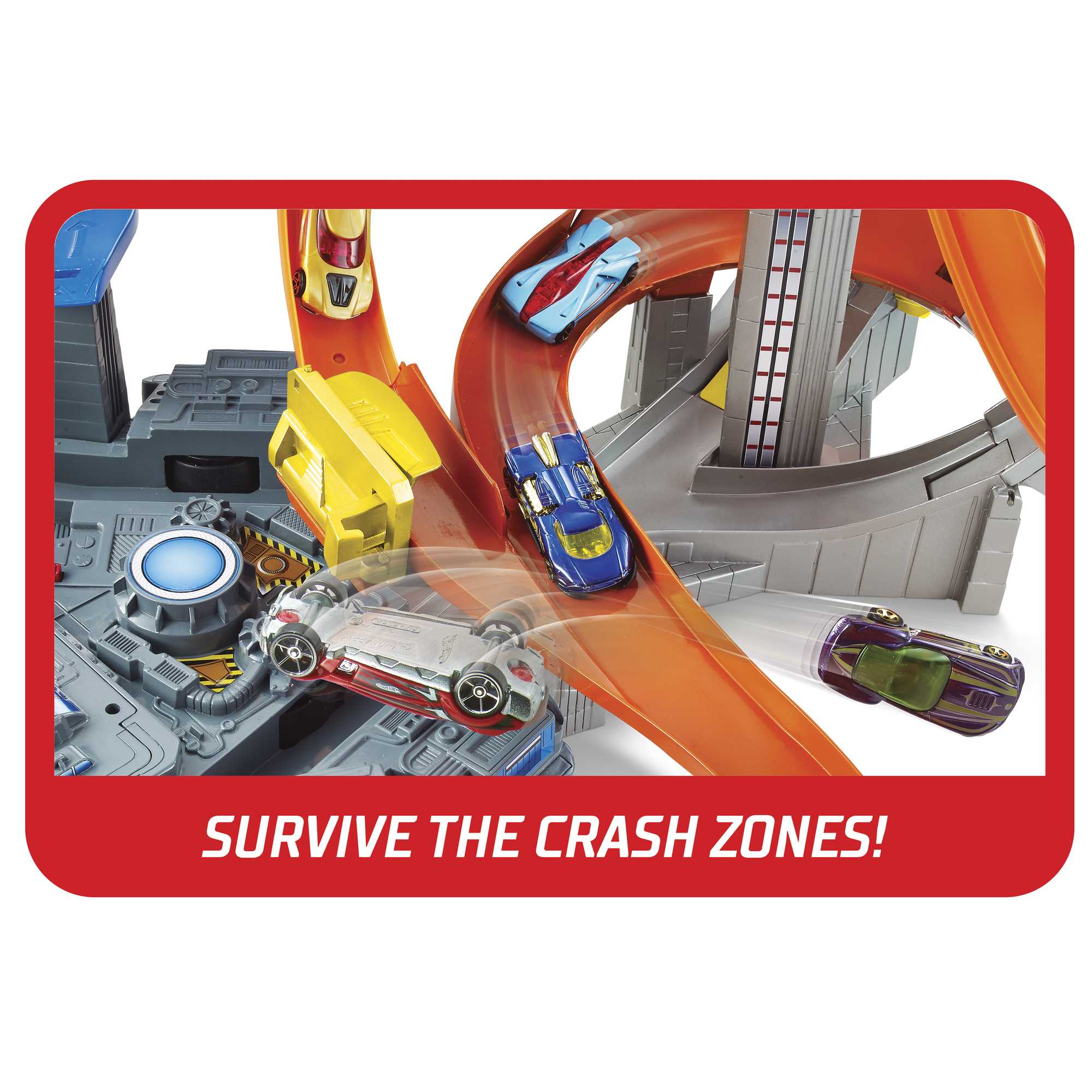 Hot Wheels Spin Storm Track Set