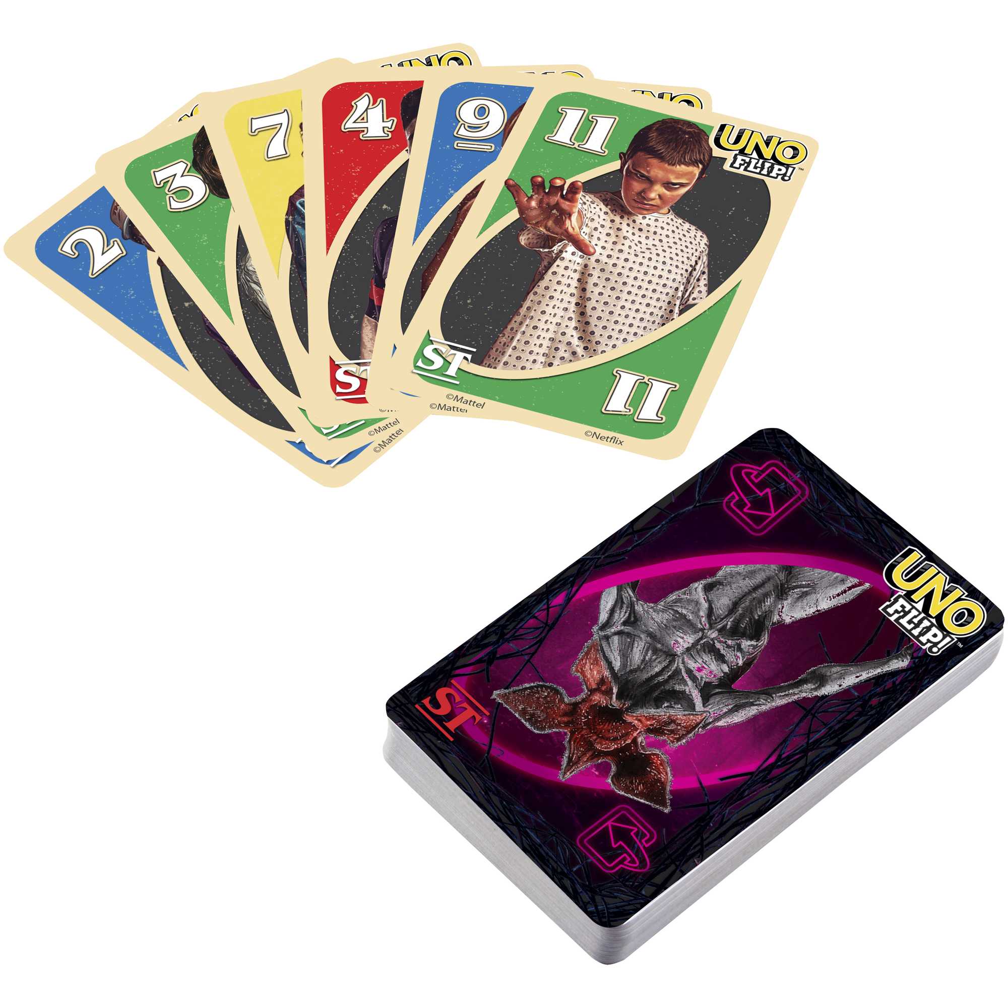 UNO Flip! Stranger Things Card Game