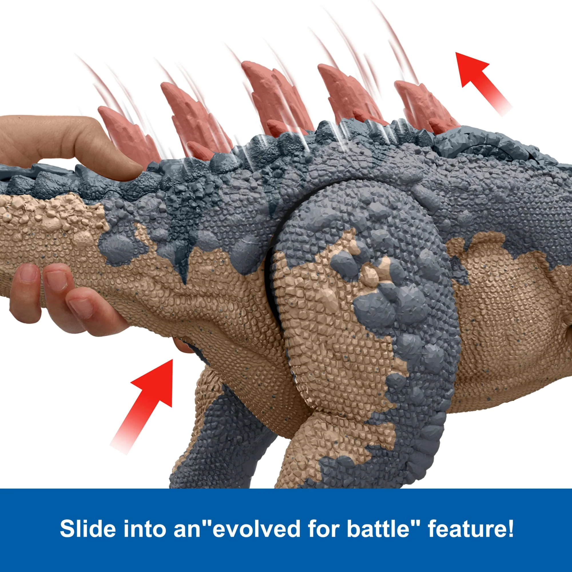 Jurassic World Gigantic Trackers Mapusaurus Dinosaur Action Figure Toy, Large Species