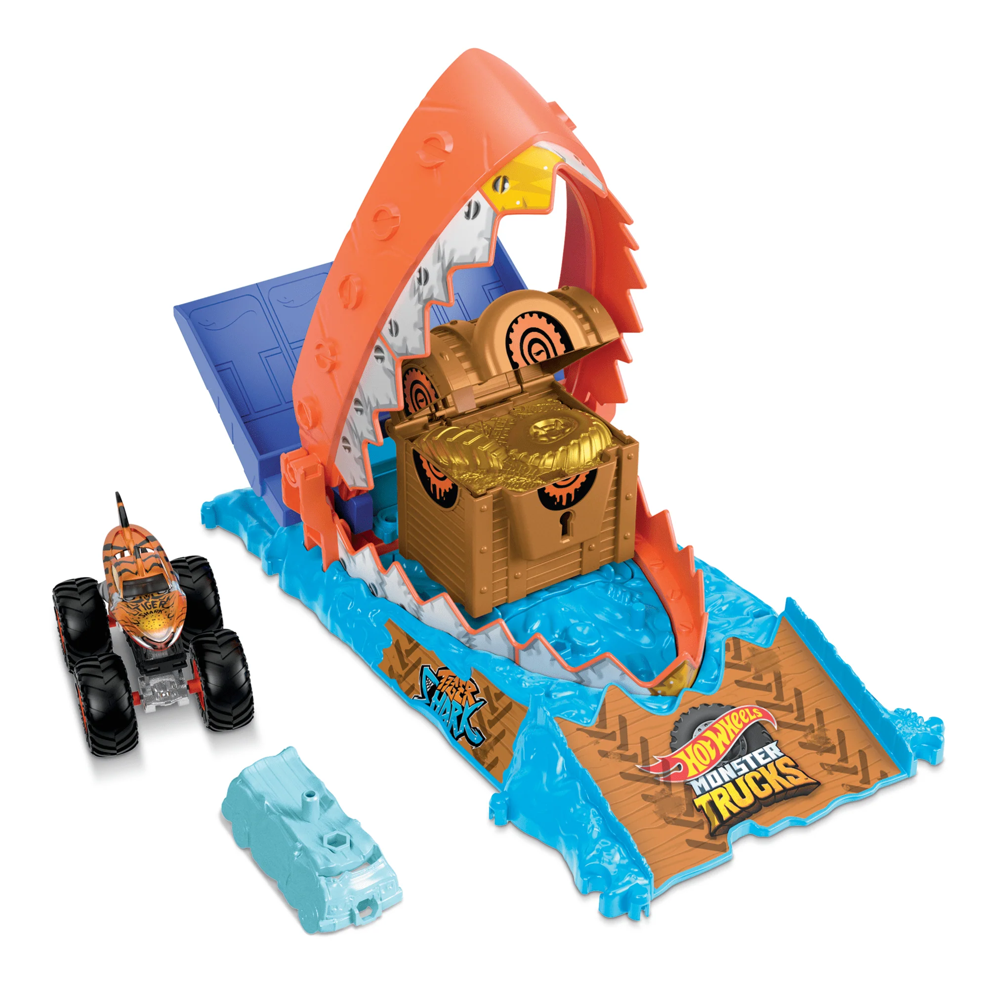 Hot Wheels-Monster Trucks Arena Smashers D��fi du Croque-Tr��sor-Coffret