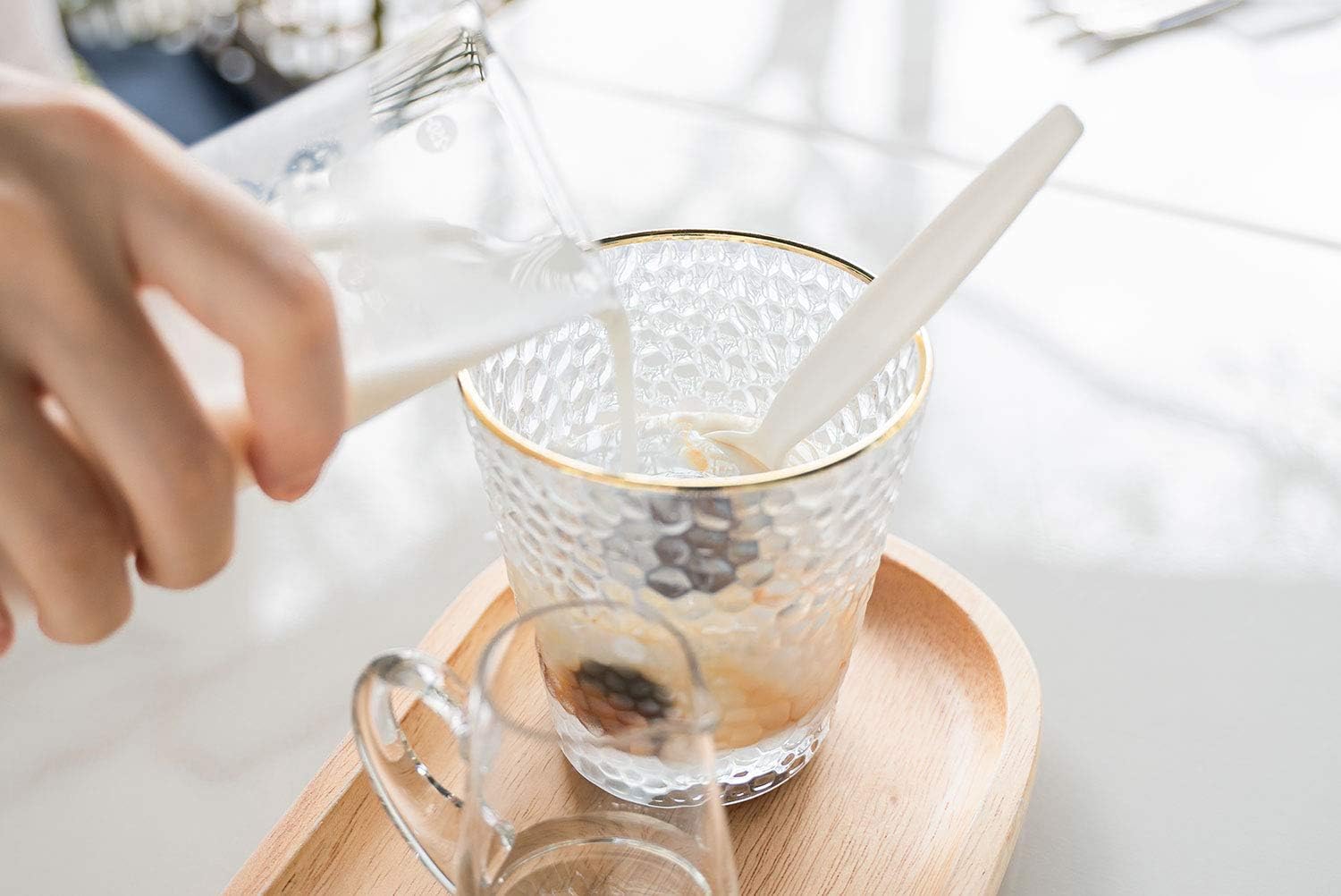 POSATE Clear Knives, Heavy-Duty Crystal (100 Knives)