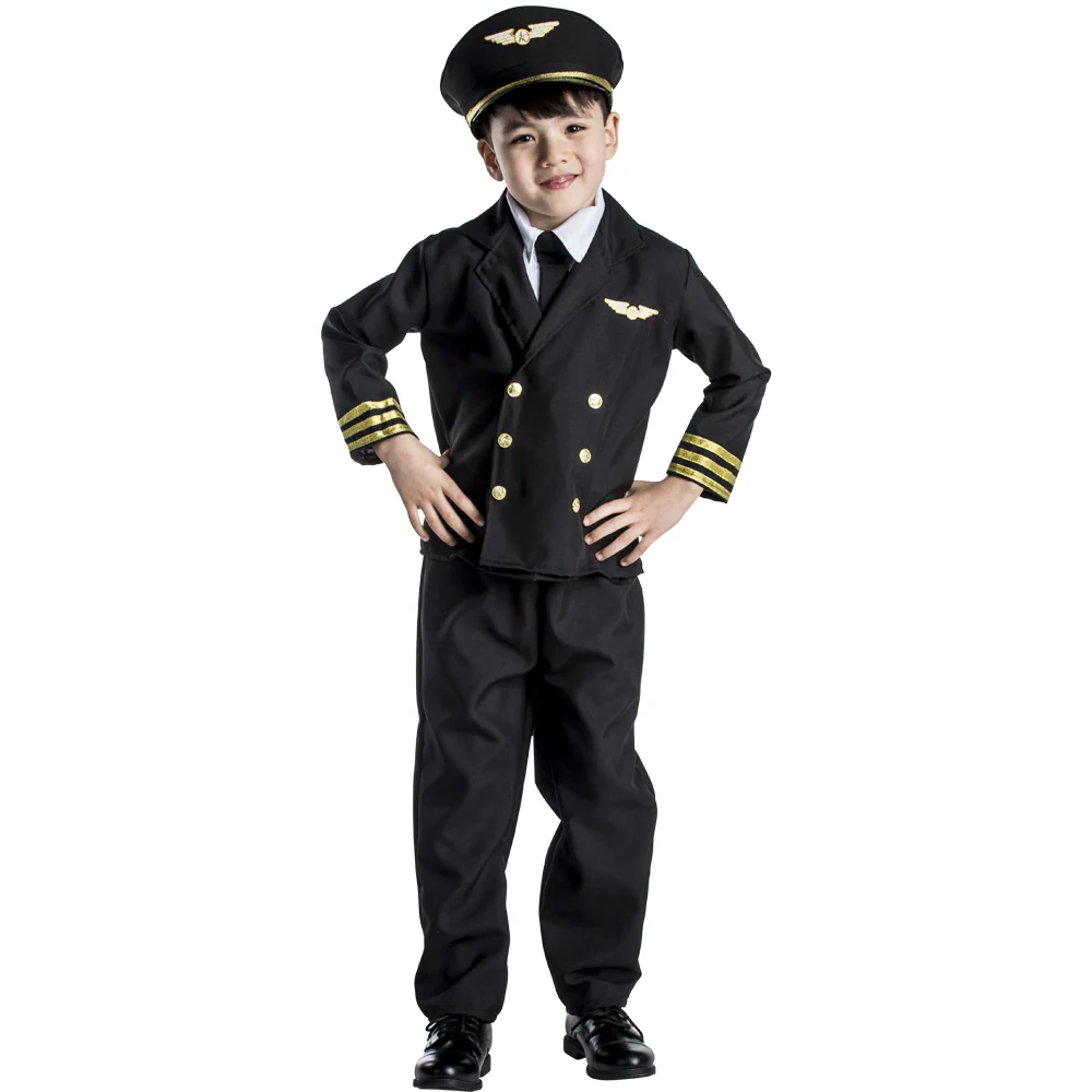 Pilot Boy Jacket Costume Set