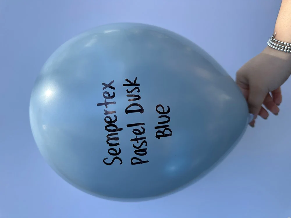 11 inch Sempertex Pastel Dusk Blue Latex Balloons 100ct