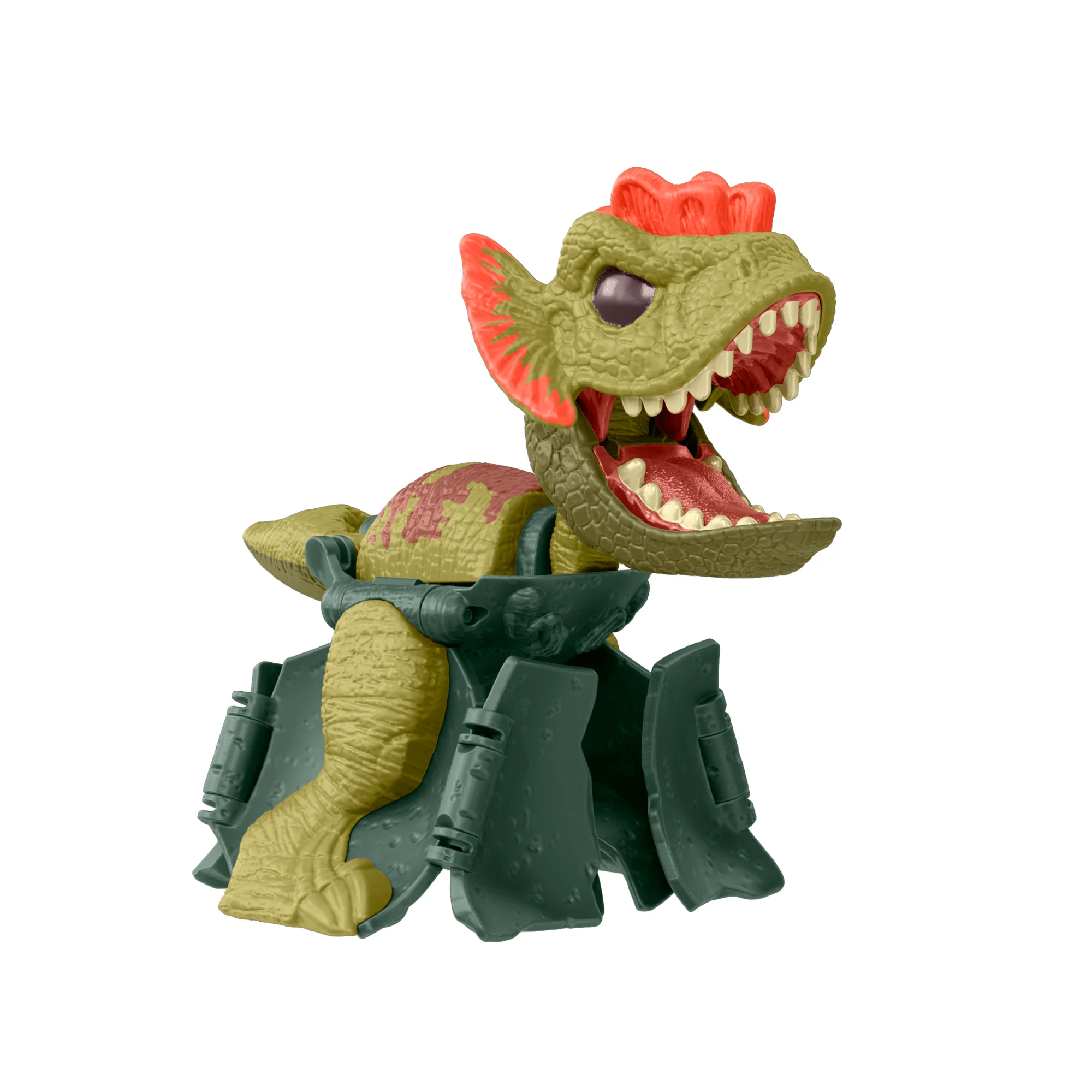 Jurassic World Egg To Dilophosaurus Transforming Toy, Hidden Hatchers With Color Adapter