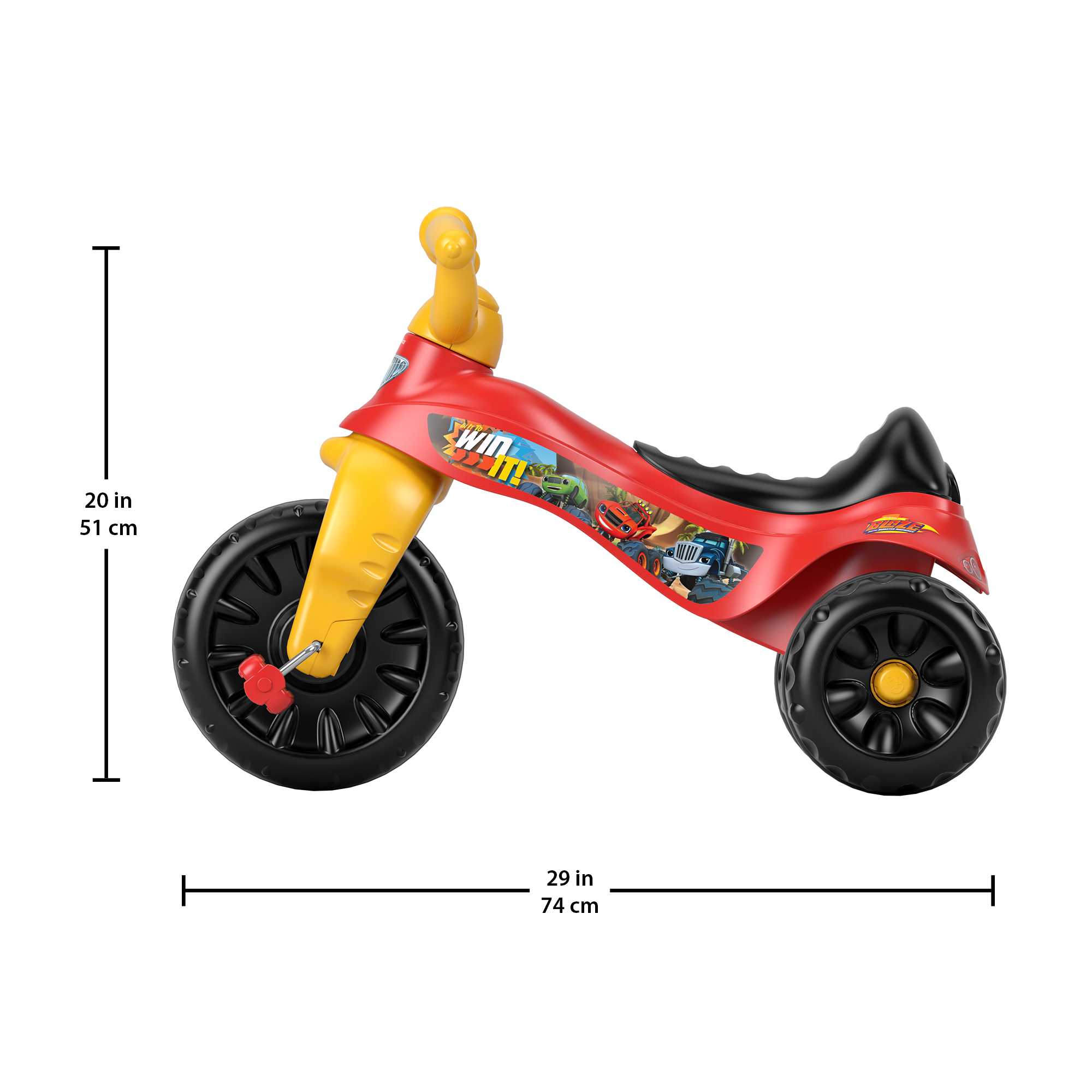 Fisher-Price Blaze And the Monster Machines Tough Trike Ride-On