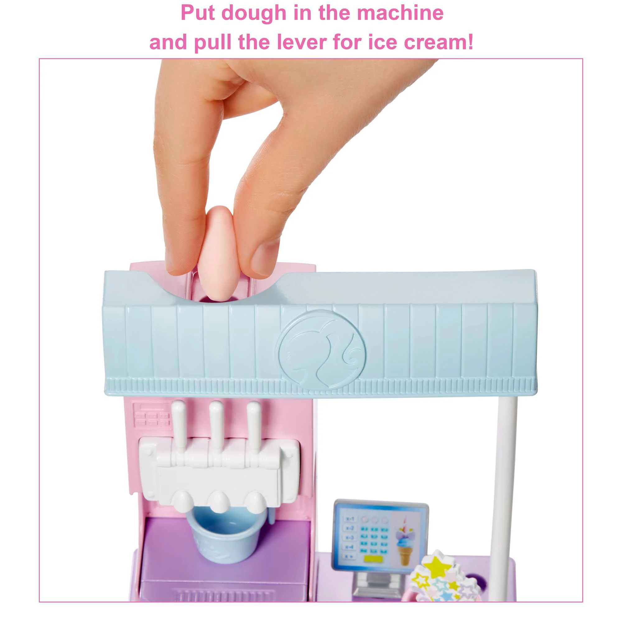 Barbie Ice Cream Shop Playset