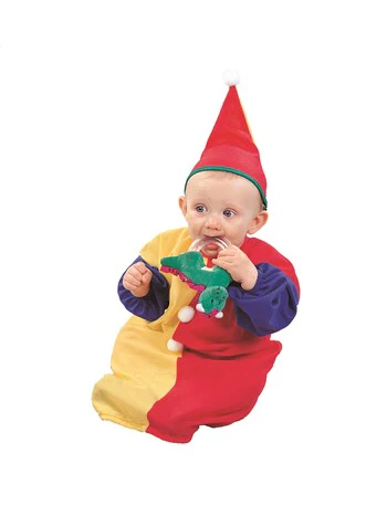 Clown Bunting Costume for Infants