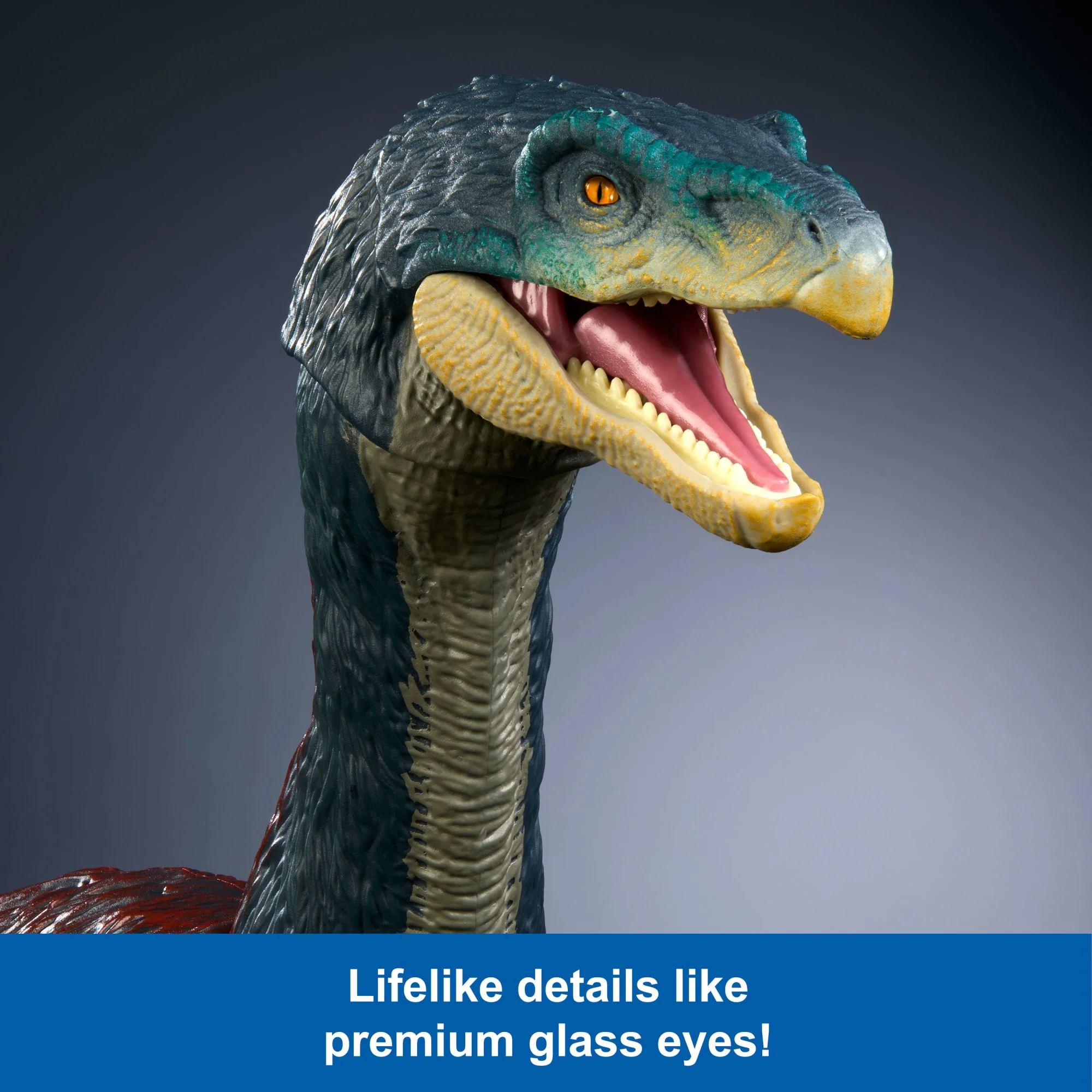 Jurassic World Dominion Hammond Collection Therizinosaurus Dinosaur Figure Collectible Toy