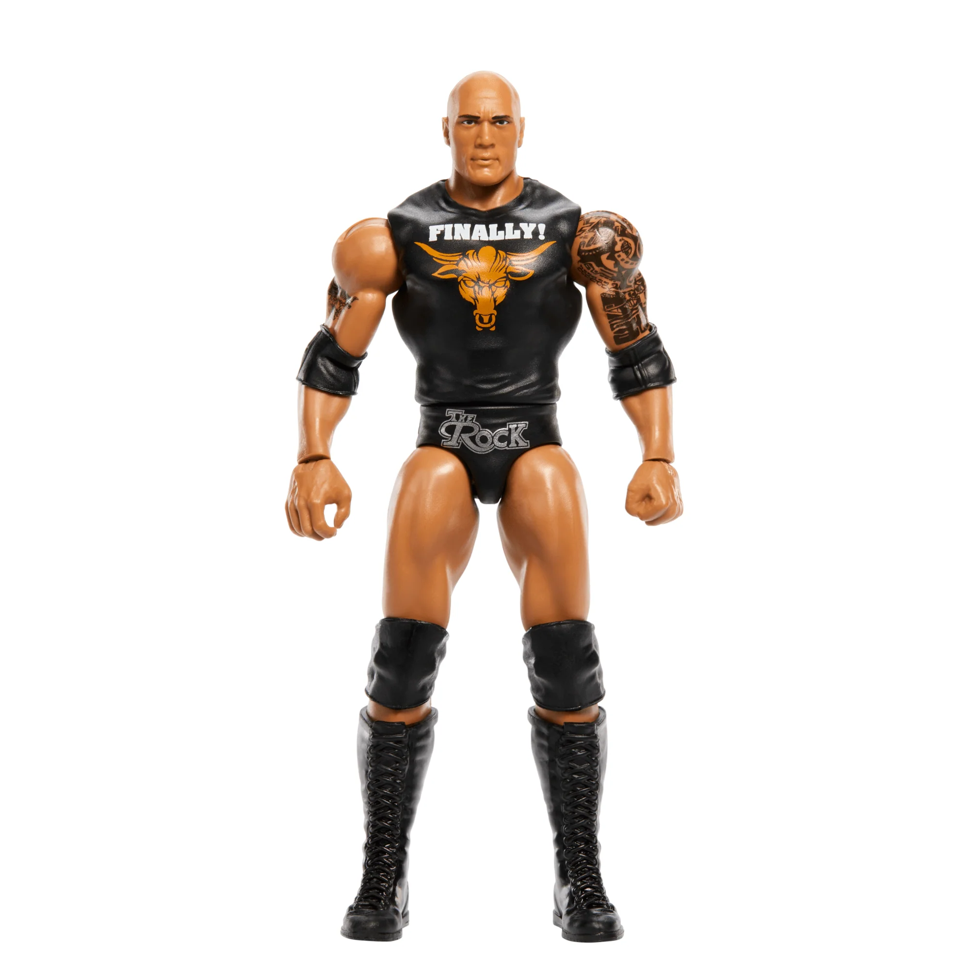 WWE Top Picks The Rock Action Figure, 6-inch Collectible Superstar With Articulation & Life-Like Look