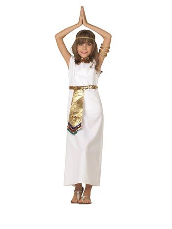 Deluxe Cleopatra Costume (White, Large)