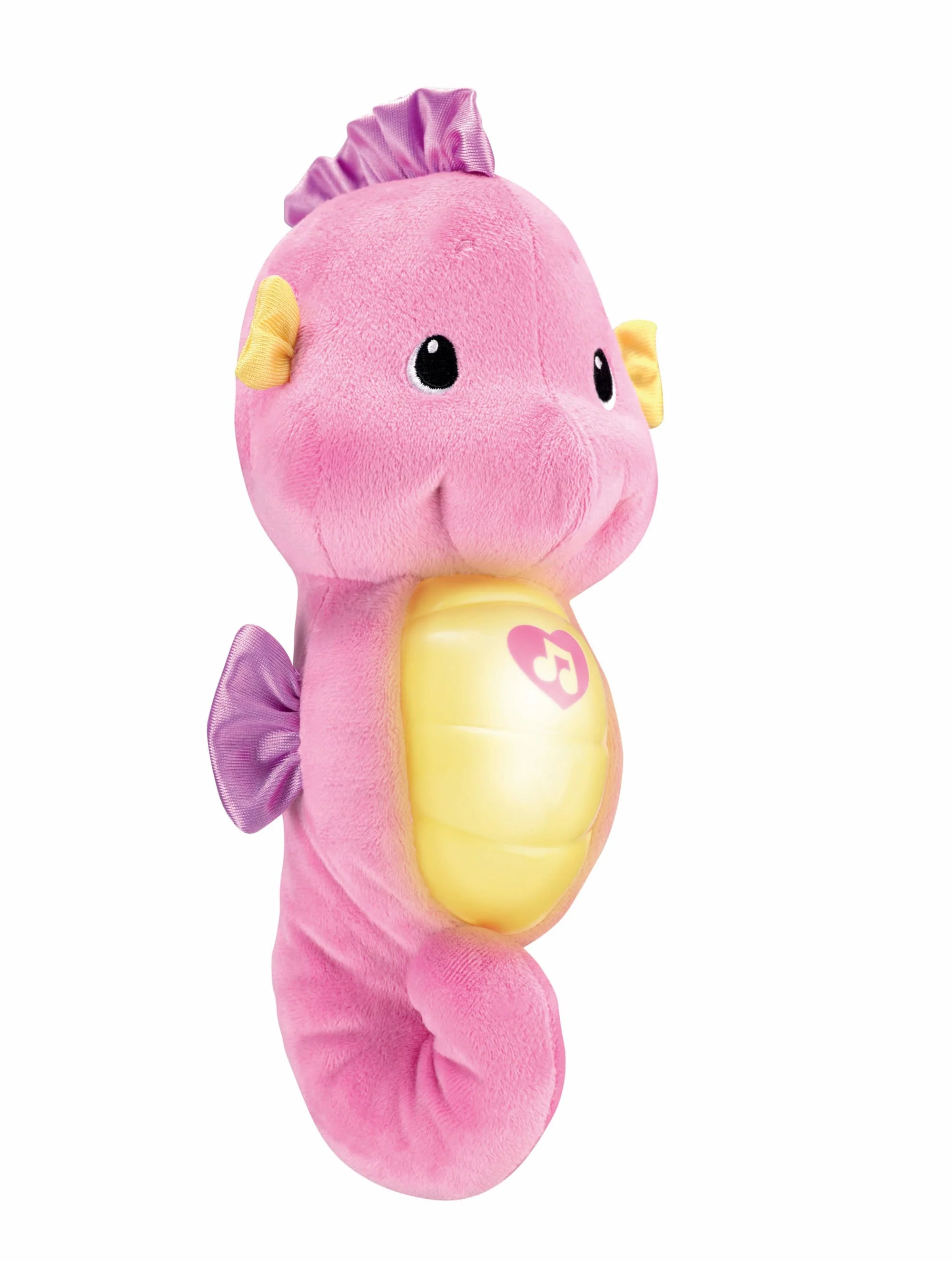 Fisher-Price Soothe & Glow Seahorse, Pink, With Lights & Sounds