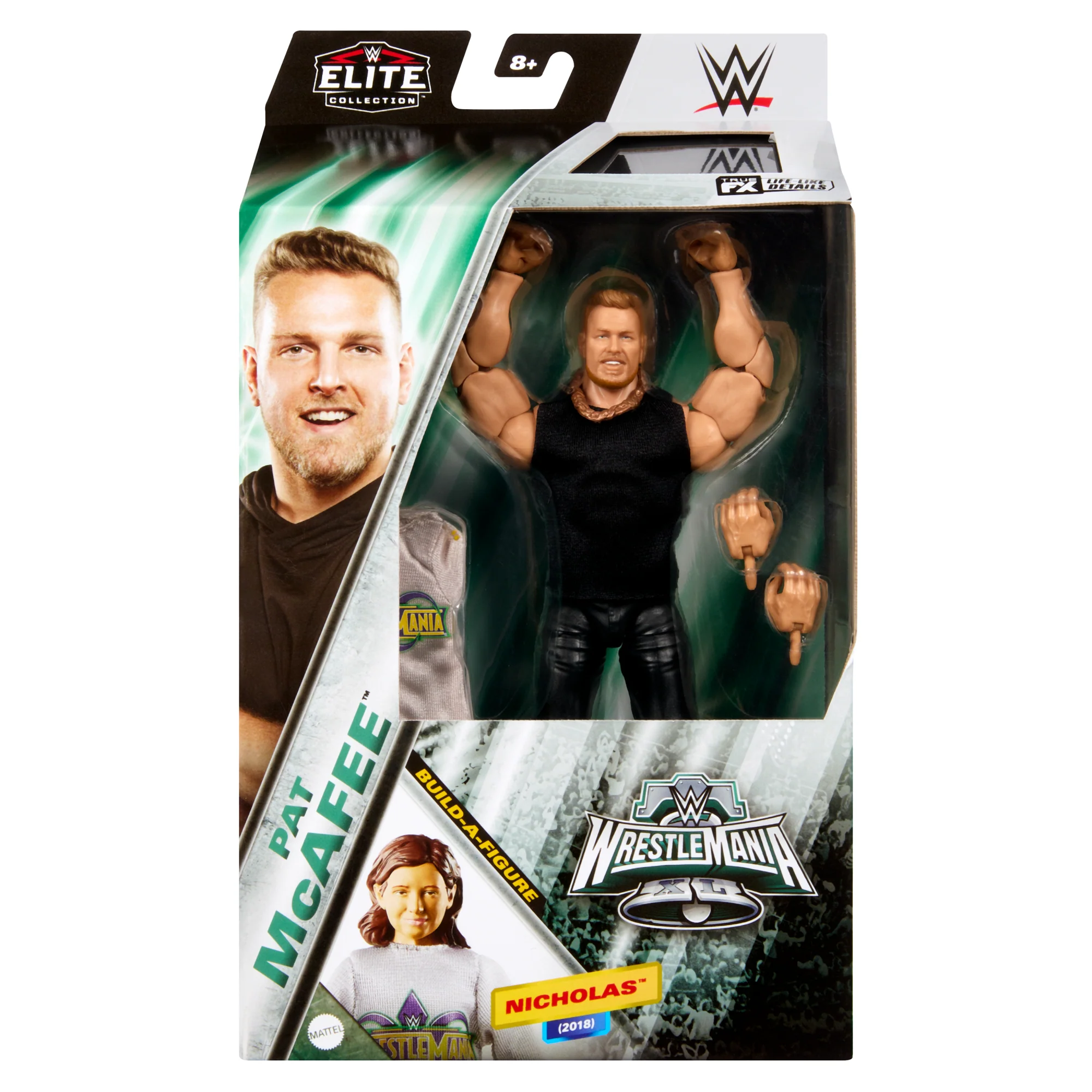 WWE Elite Action Figure Wrestlemania With Build-A-Figure