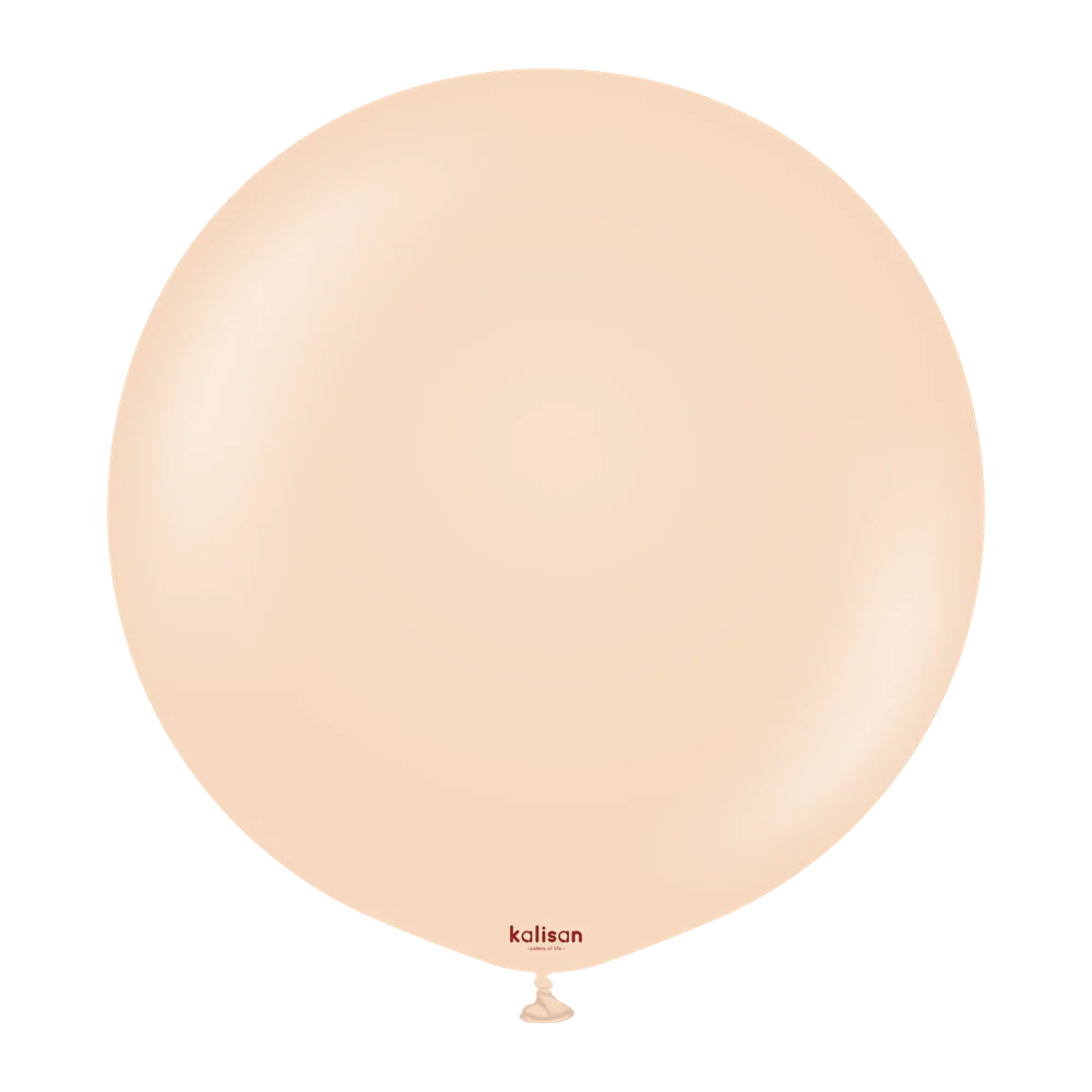 36 inch Kalisan Standard Blush Latex Balloons 2ct