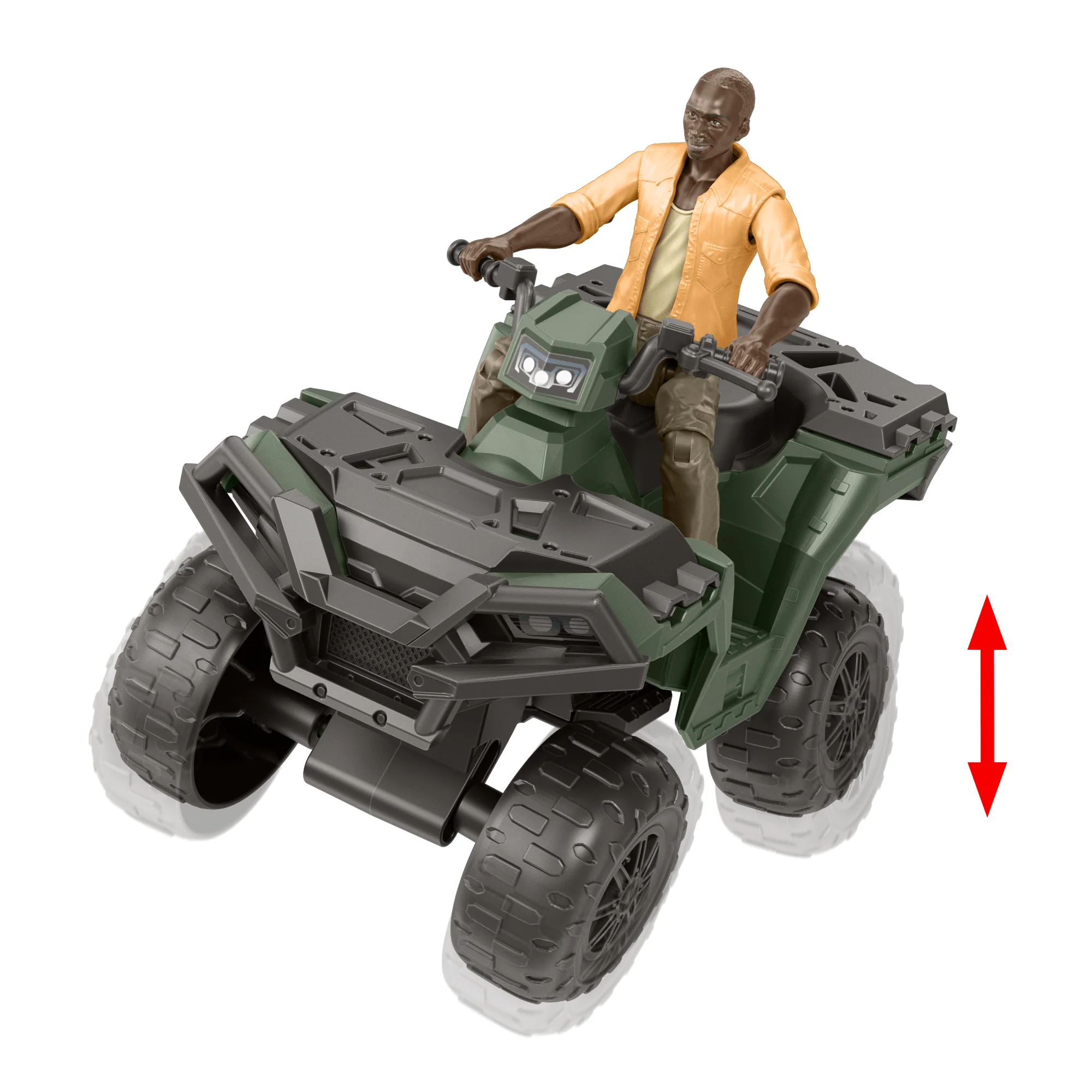 Jurassic World Legacy Collection Barry Semb��ne Action Figure, ATV & Dinosaur Toy Set, 3.75-in Scale