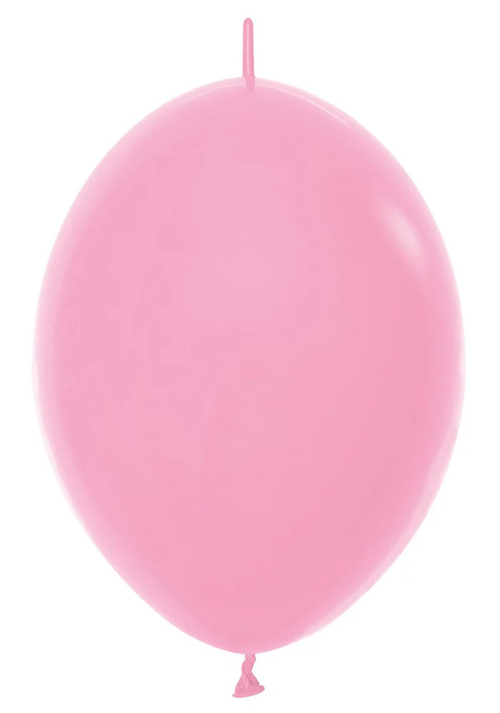 12 inch Sempertex Fashion Bubble Gum Pink LINK-O-LOON 50ct