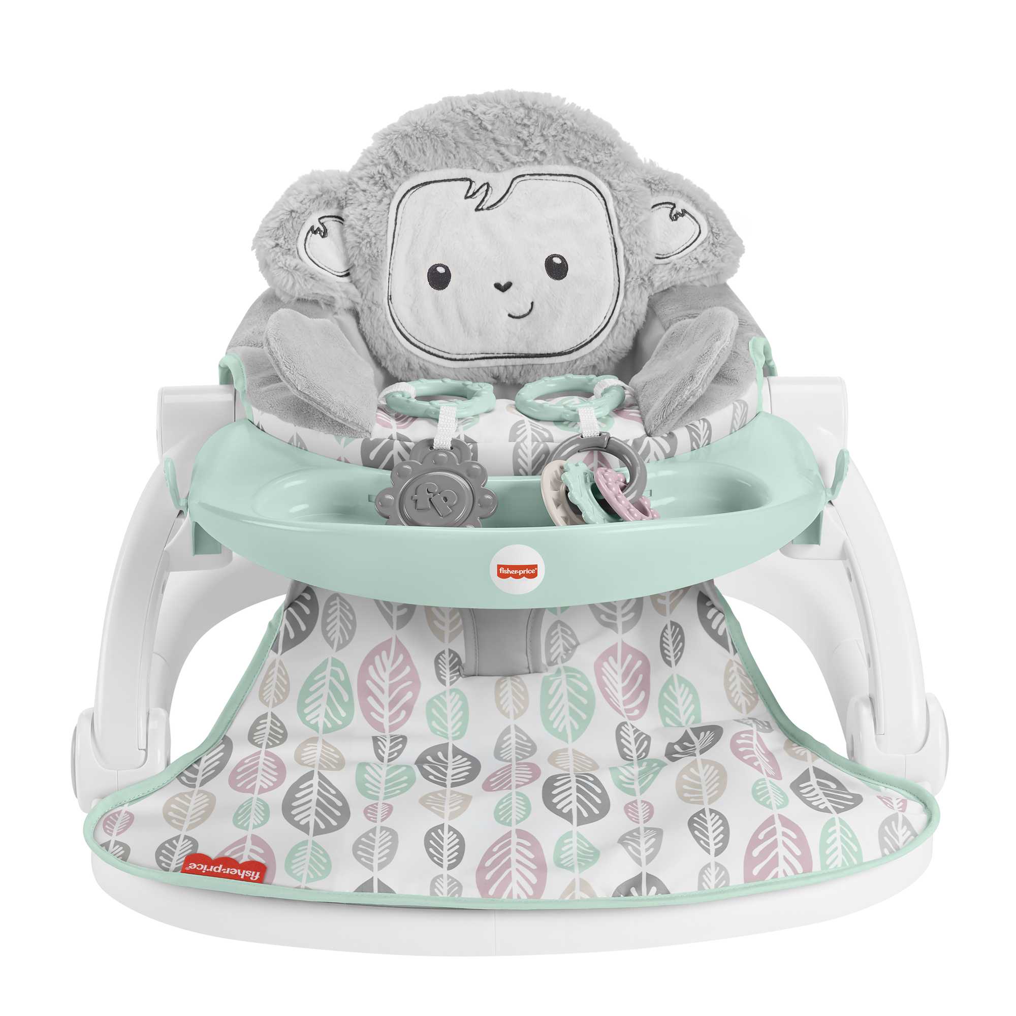 Sweet Snugamonkey Sit-Me-Up Floor Seat With Tray