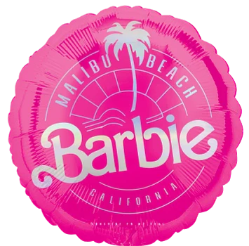 Anagram Barbie the Movie 18 inch Foil Balloon 1ct