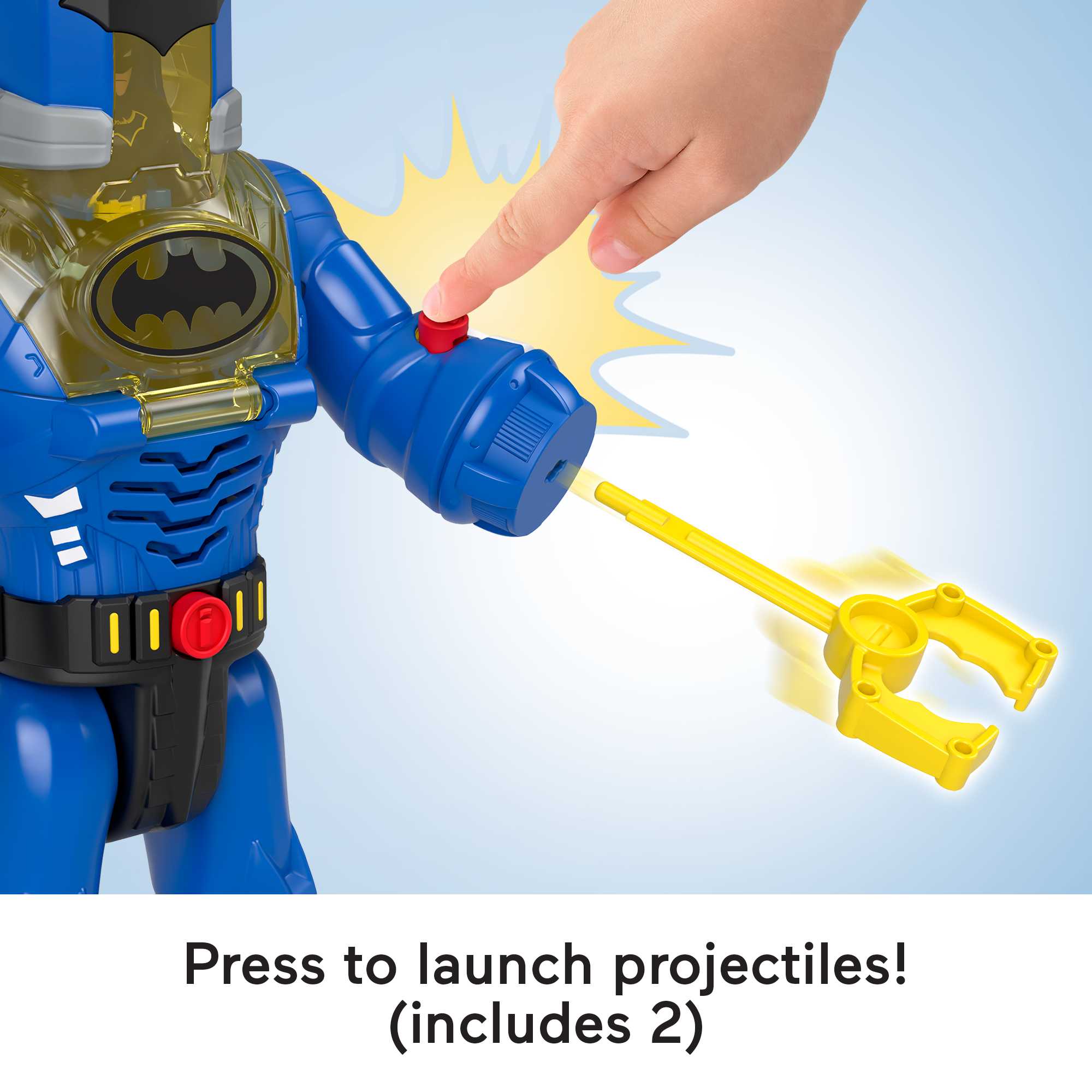 Imaginext DC Super Friends Batman Toys, Robot With Lights Sounds And insider Figure, Preschool Toys