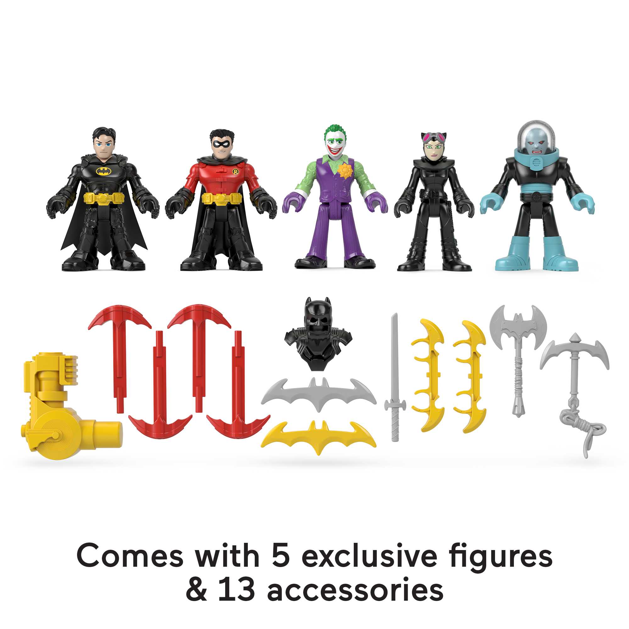 Imaginext DC Super Friends Batman Toy, Batcave Playset With Interactive Lights & Sounds, 18 Pieces