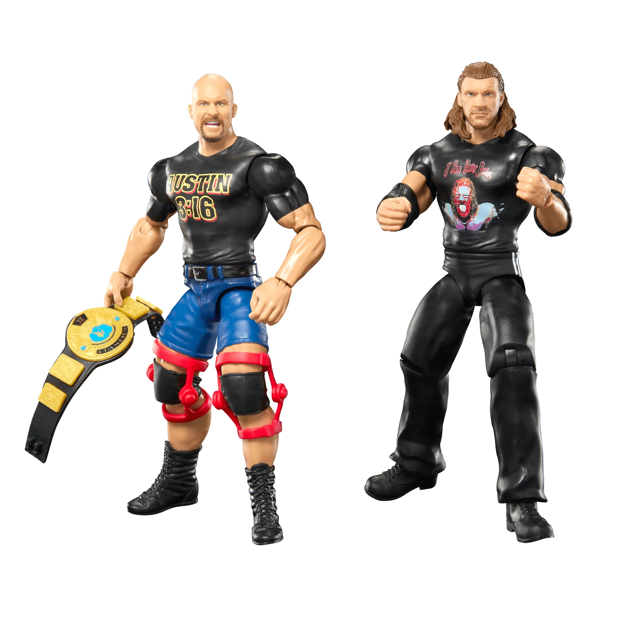 WWE Championship Showdown Stone Cold Steve Austin & Triple H 2-Pack
