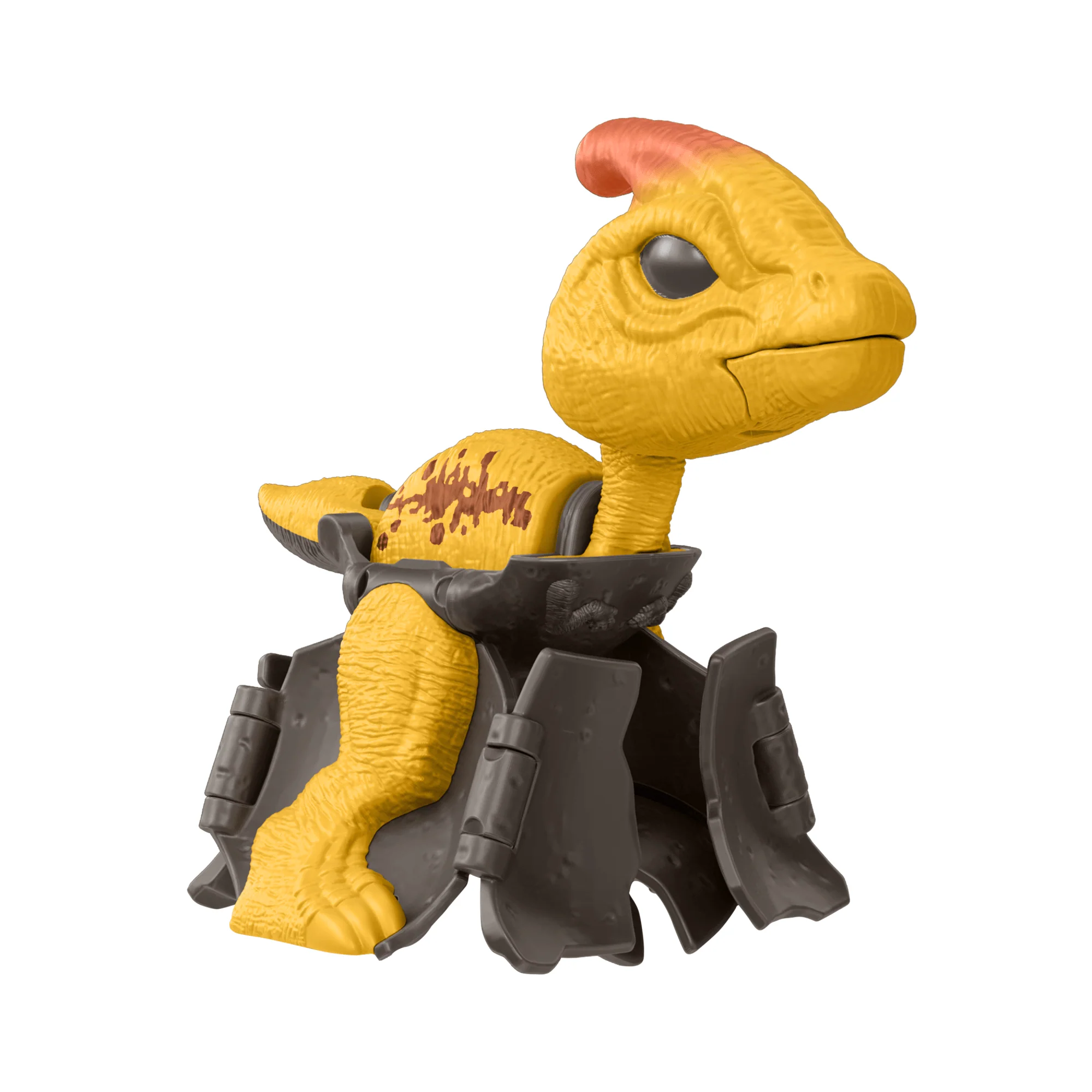 Jurassic World Egg To Parasaurolophus Transforming Toy, Hidden Hatchers With Color Adapter