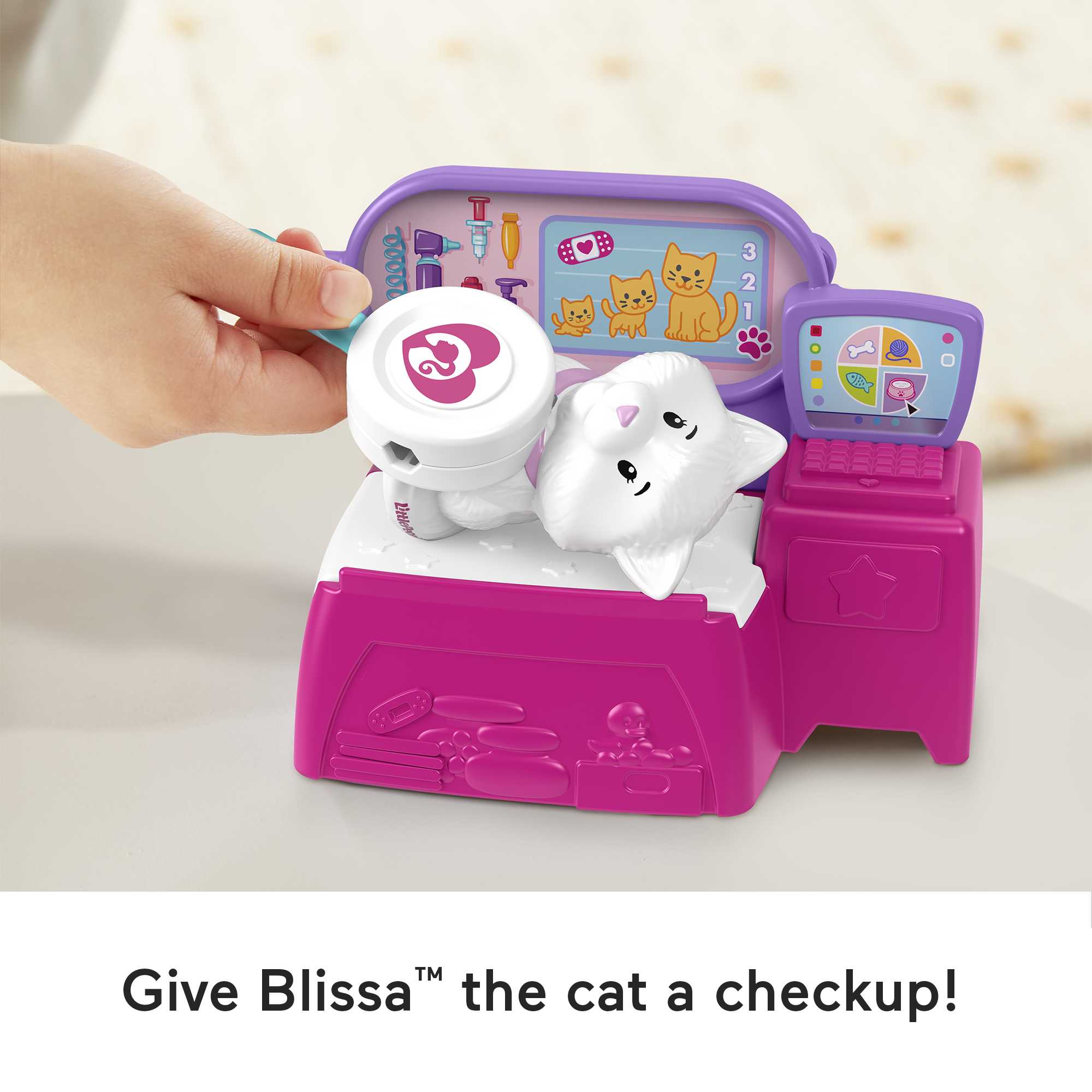 Fisher-Price Little People Barbie Veterinarian Playset For Toddlers And Preschool Kids, 5 Pieces