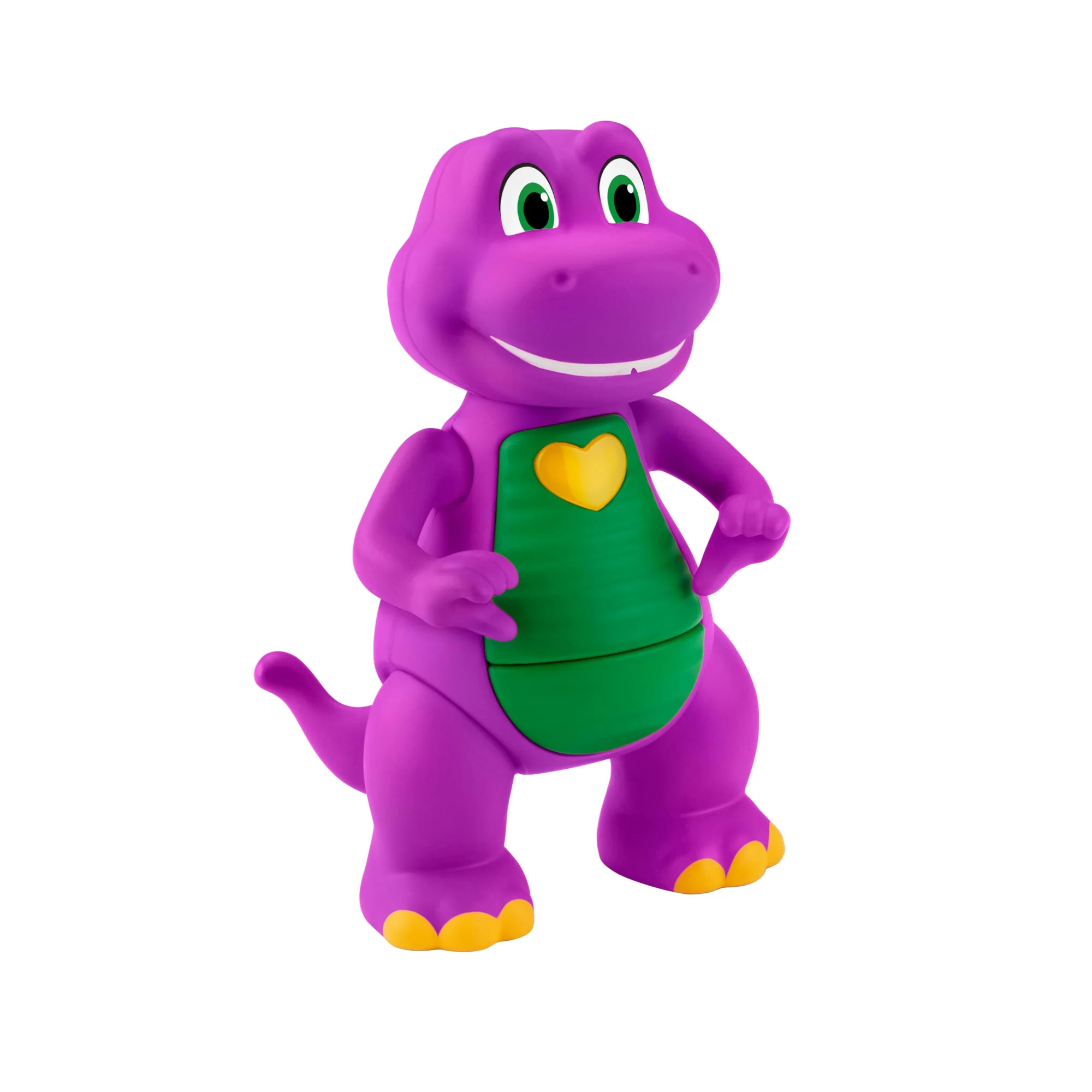 Fisher-Price Barney's World Heart Hands Barney Toy Figure With Music & Lights For Kids