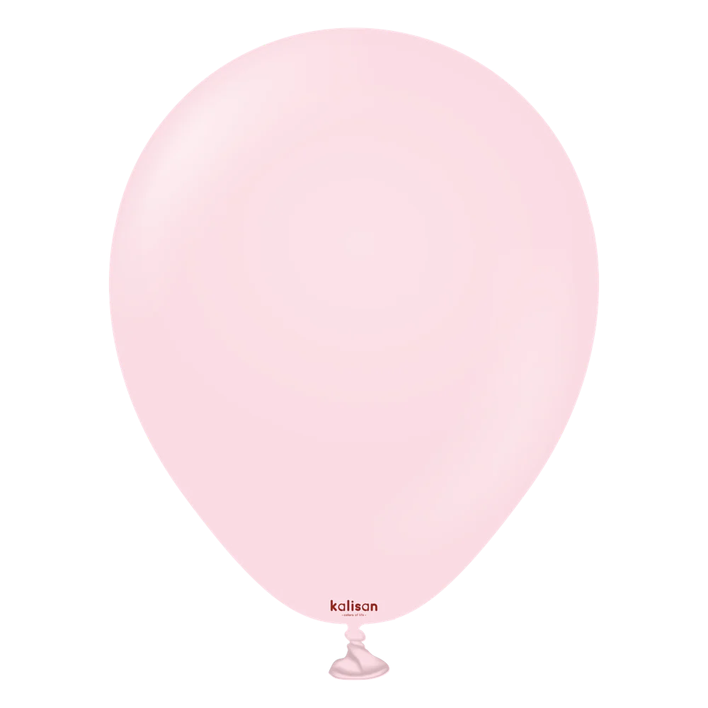 5 inch Kalisan Standard Light Pink Latex Balloons 100ct