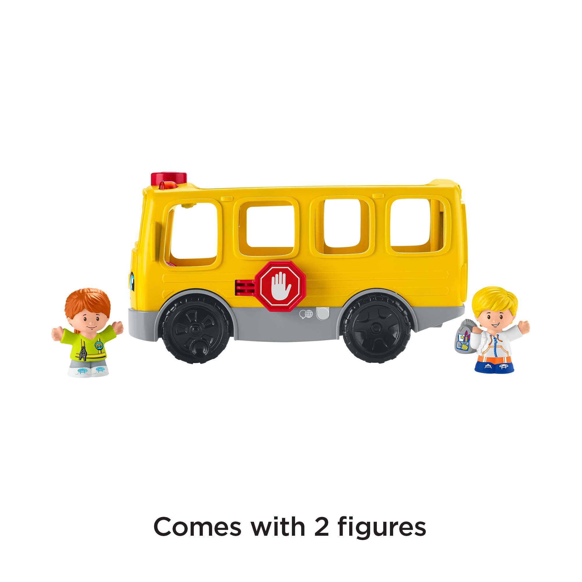 Fisher-Price Little People Sit With Me School Bus - English & French Version