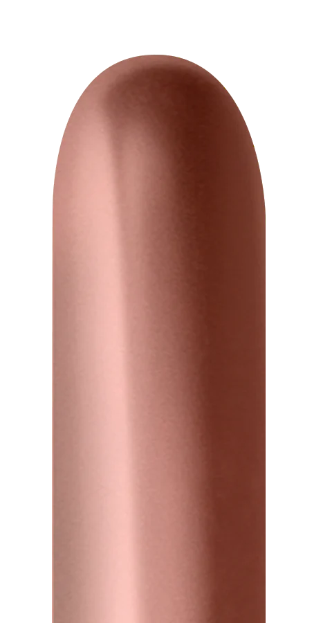260 Sempertex Reflex Rose Gold Latex Balloon 50ct