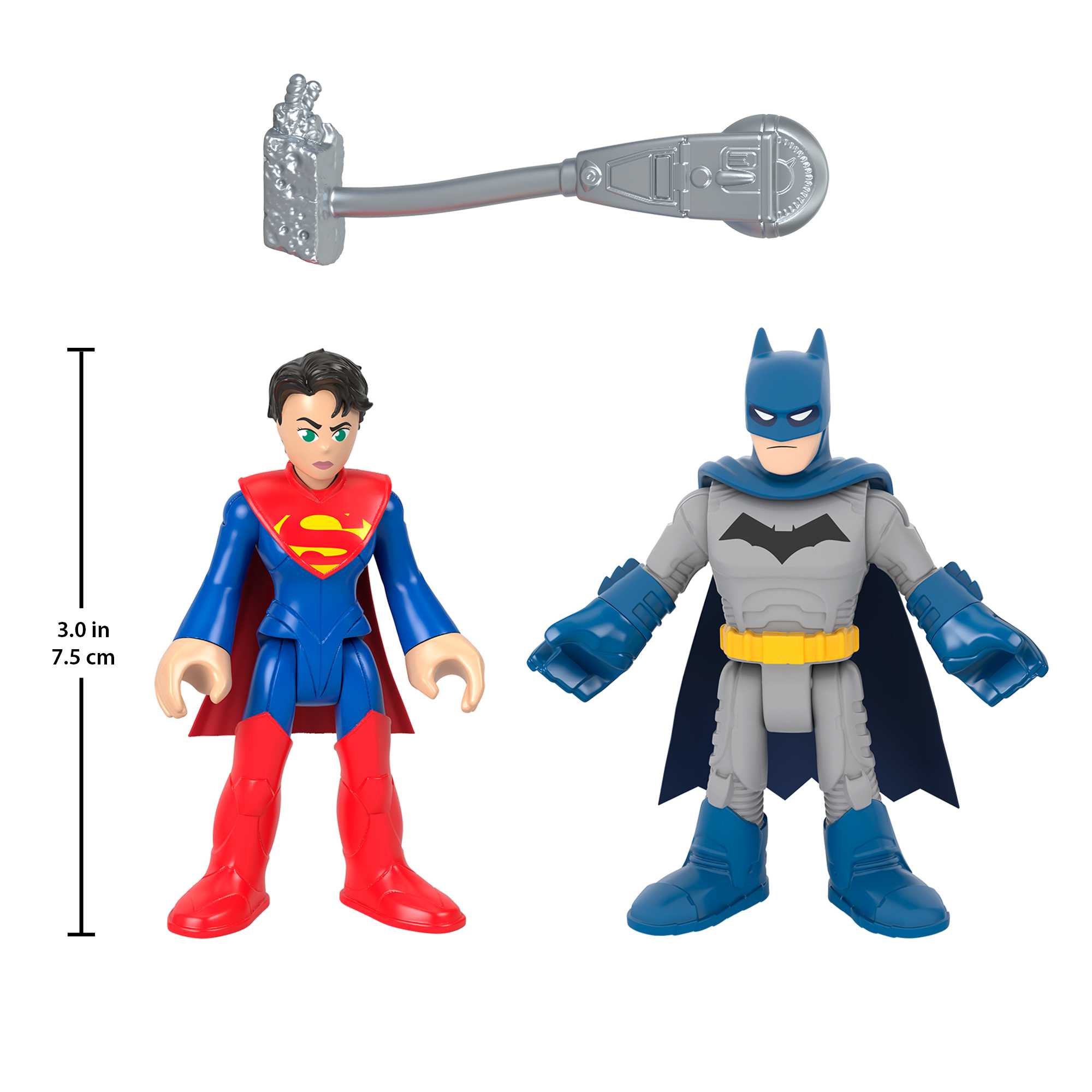 Imaginext DC Super Friends Batman And Supergirl Figure Set, 3 Pieces, Preschool Toys