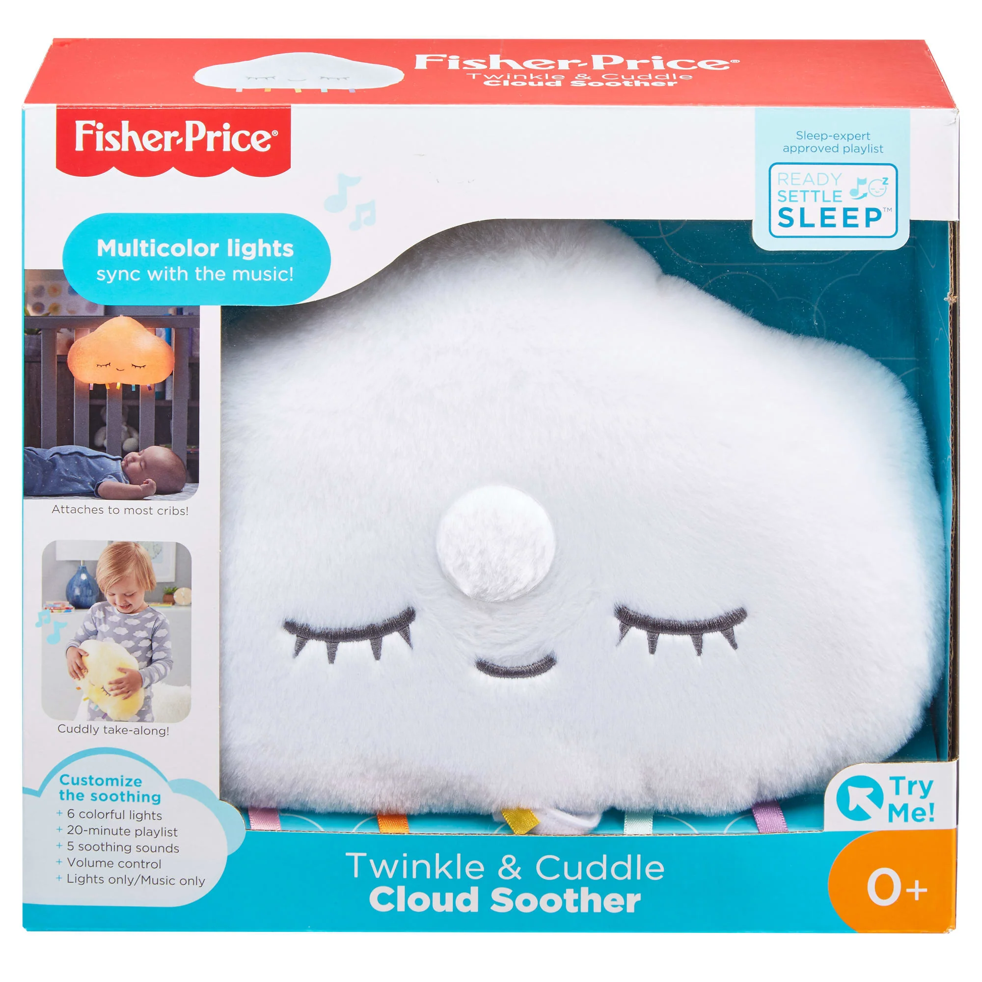 Fisher-Price Twinkle & Cuddle Cloud Soother