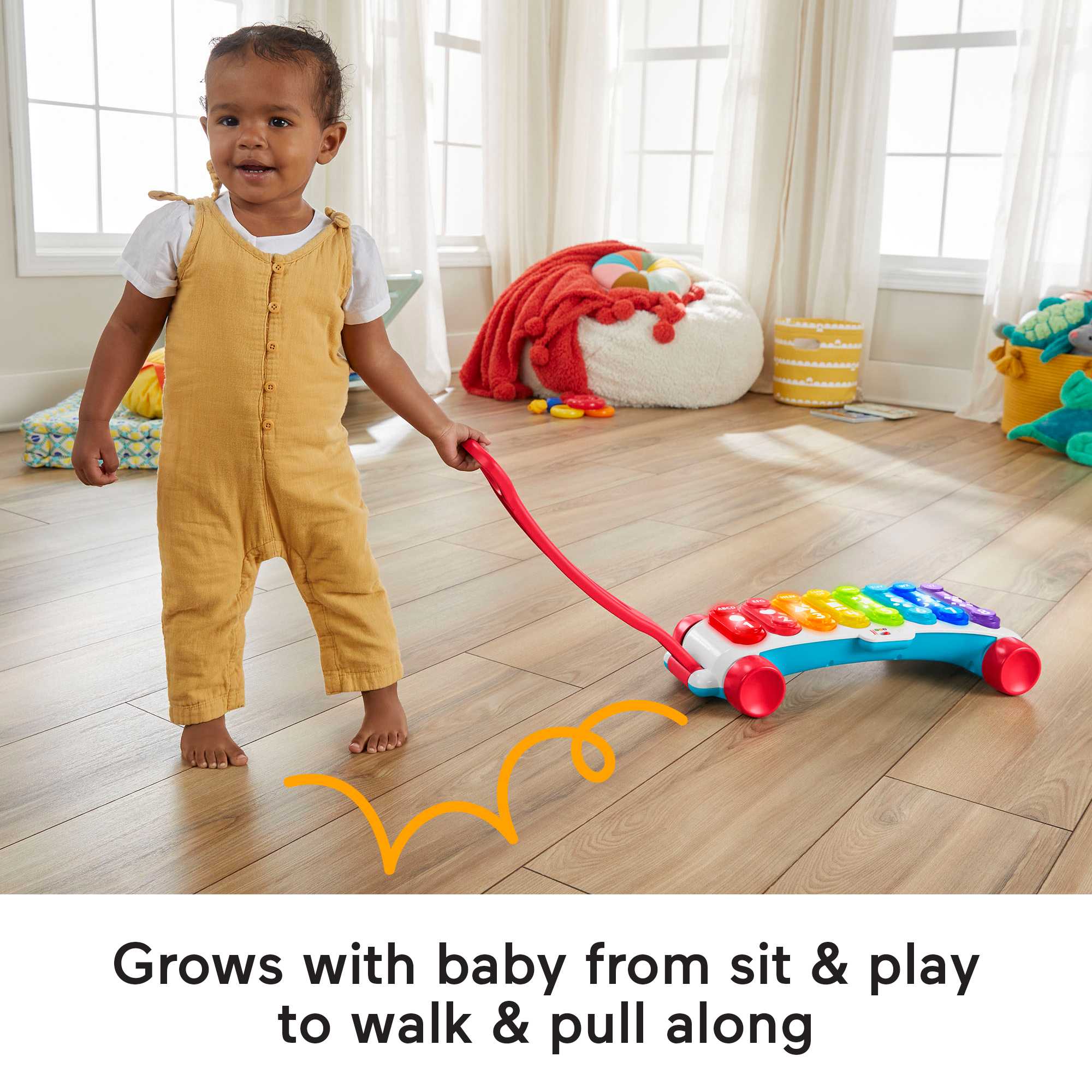 Fisher-Price Giant Light-Up Xylophone - English & French Version