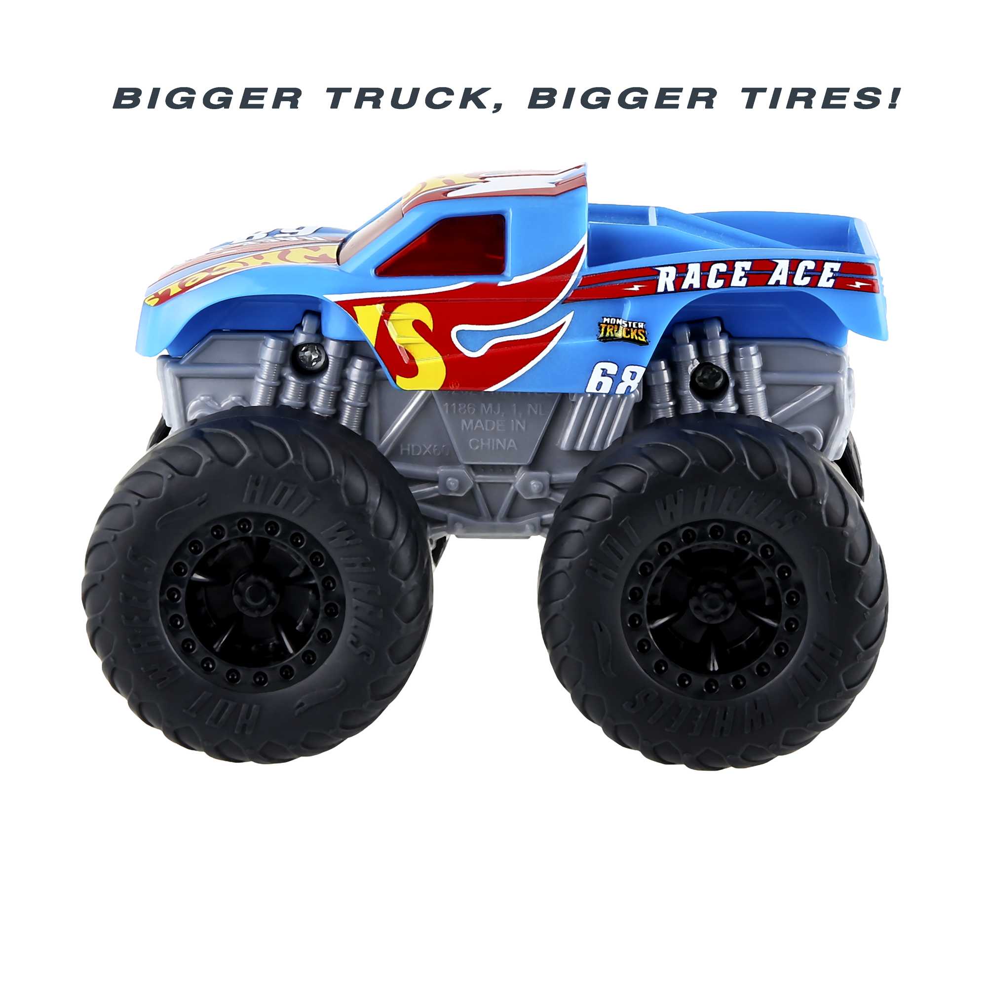 Hot Wheels Monster Trucks Roarin�� Wreckers Trucks, With Lights & Sounds