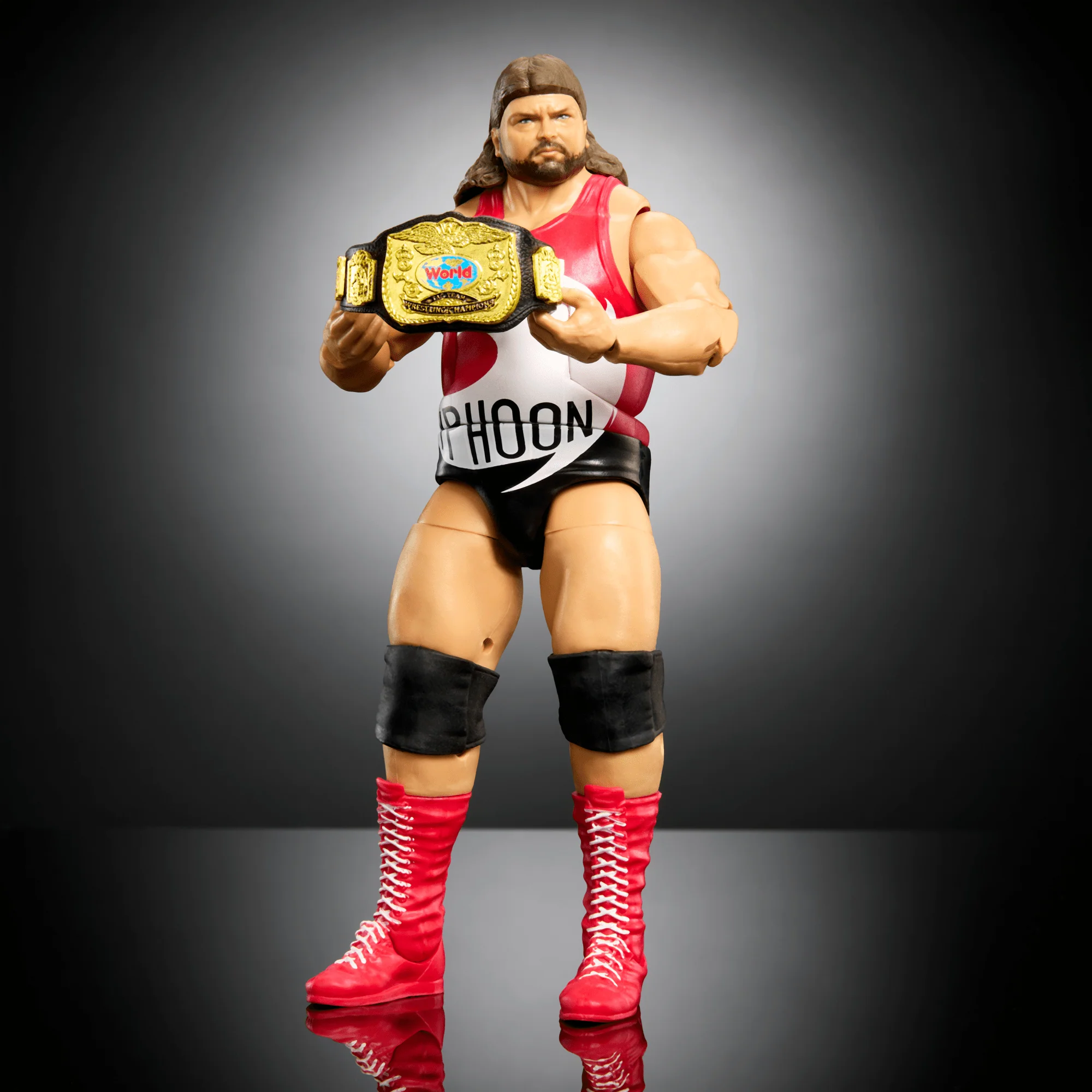 WWE Elite Typhoon Action Figure, 6-inch Collectible Superstar With Articulation & Accessories