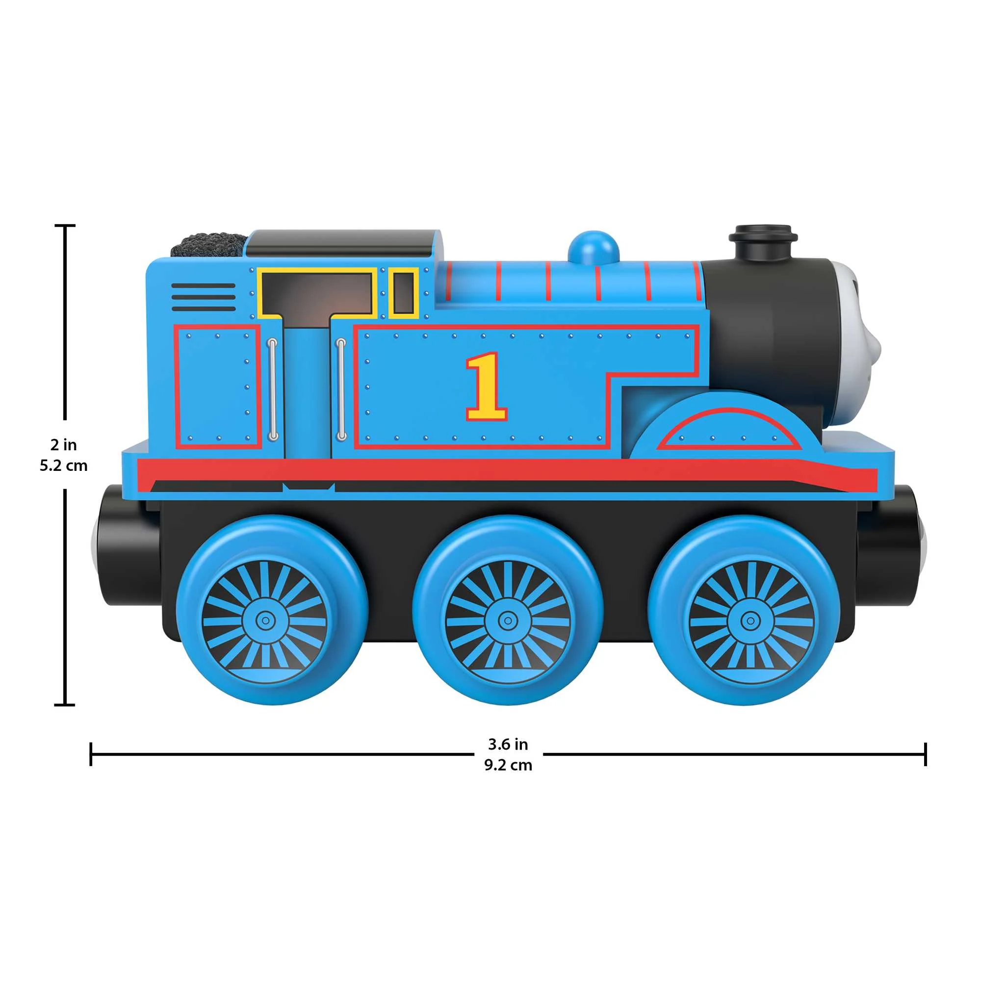 Fisher-Price Thomas And Friends Thomas Push-Along Wooden Toy Train For Toddlers And Preschool Child