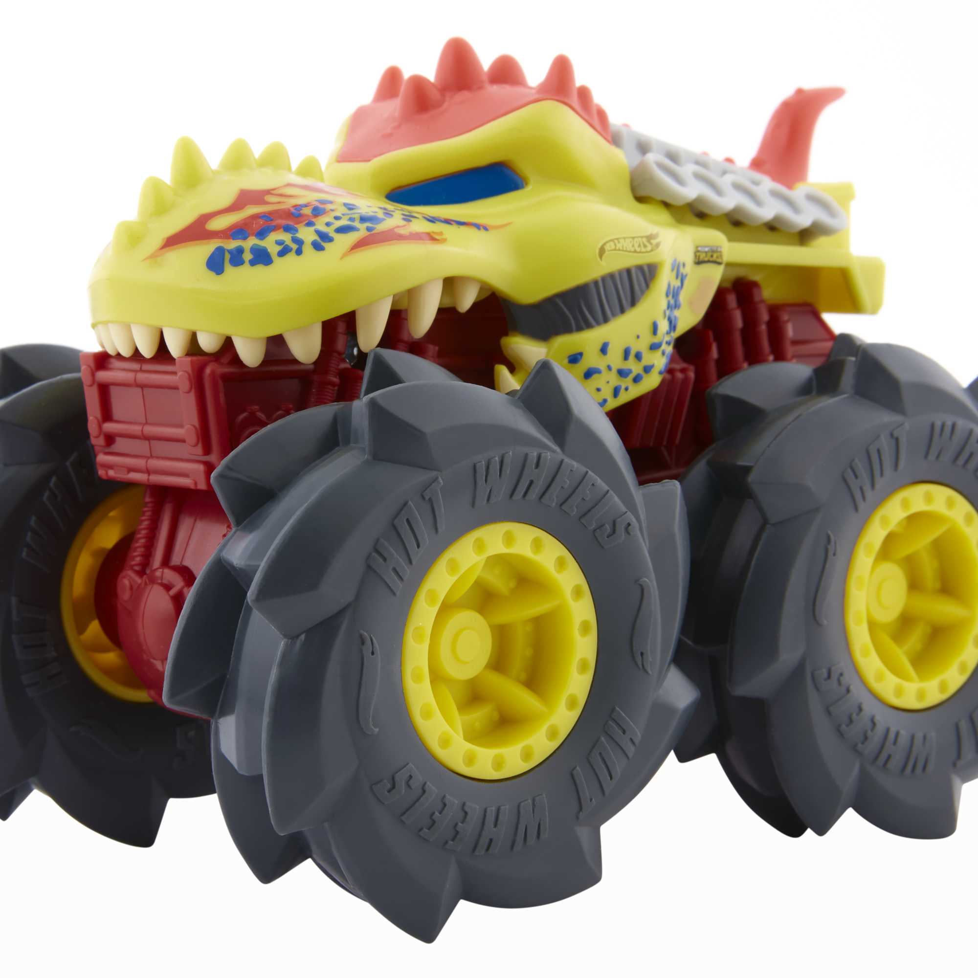Hot Wheels? 1:43 Monster Trucks Rev Tredz? Trucks - Zombie Wrex