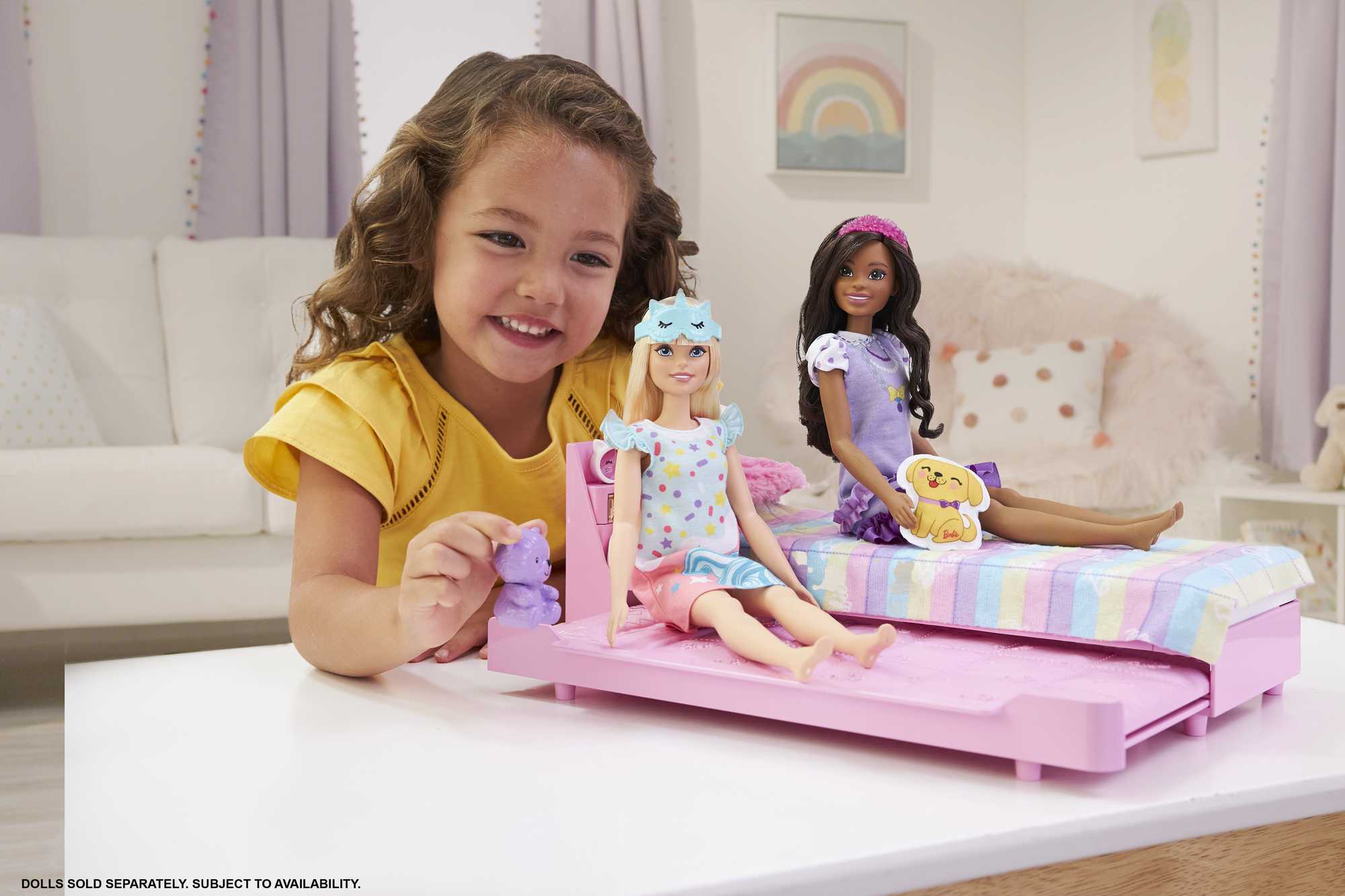 Barbie Furniture For Preschoolers, My First Barbie Bedtime Playset