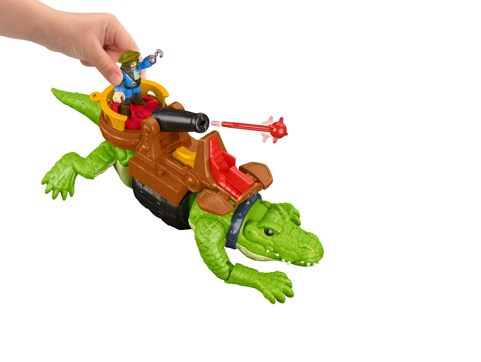 Imaginext Walking Croc & Pirate Hook
