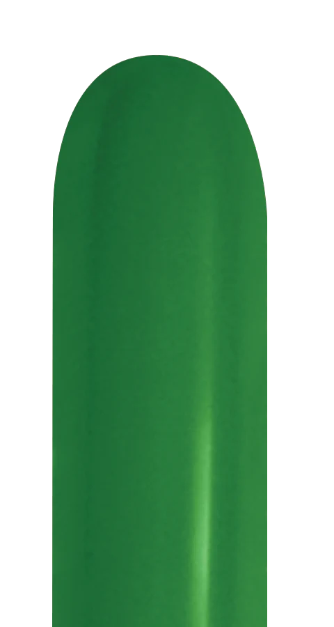 260 Sempertex Metallic Green Latex Balloon 50ct