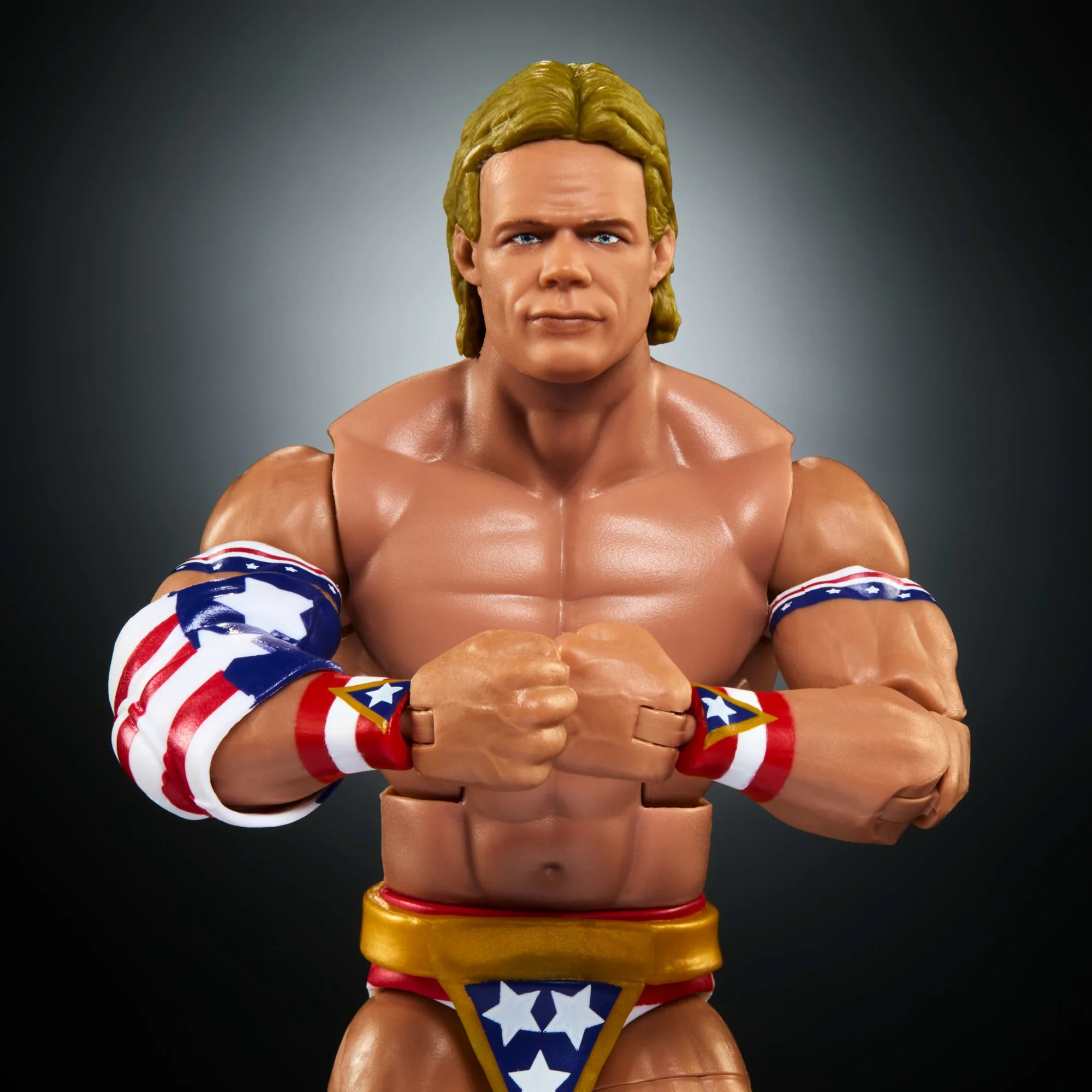 WWE Action Figure Elite Collection Summerslam Lex Luger With Build-A-Figure