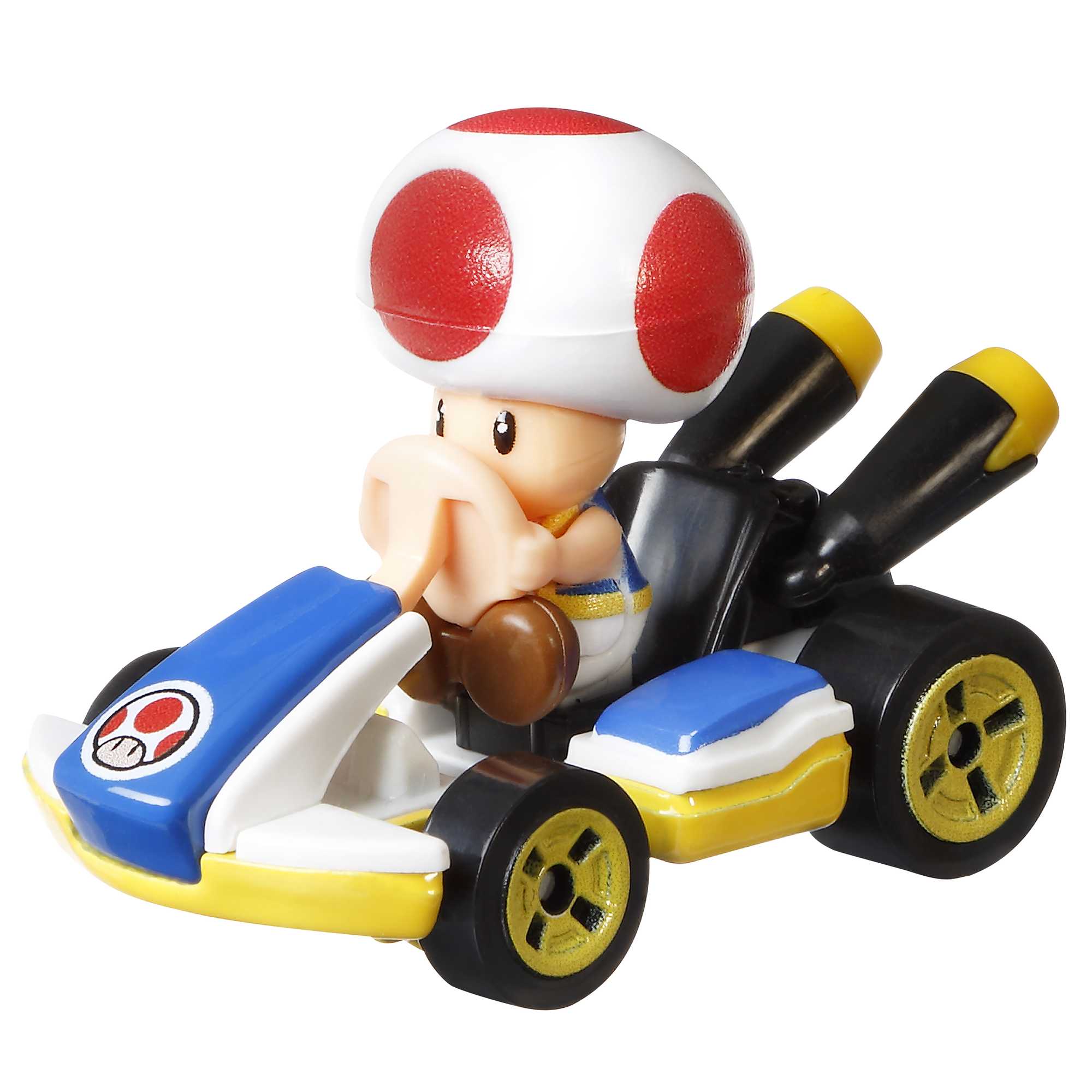 Hot Wheels Mario Kart Toad Standard Kart Vehicle