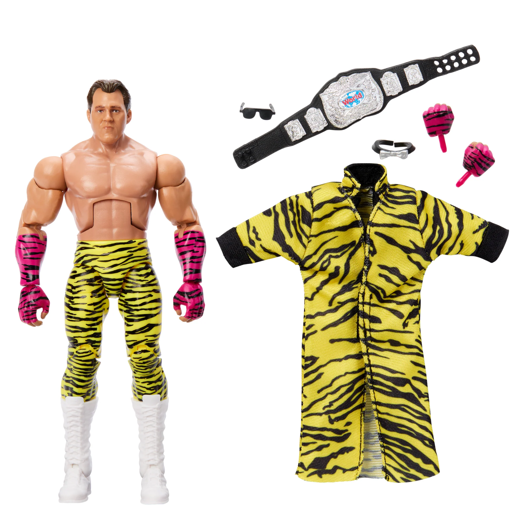 WWE Elite Brutus Beefcake Action Figure, 6-inch Collectible Superstar With Articulation & Accessories