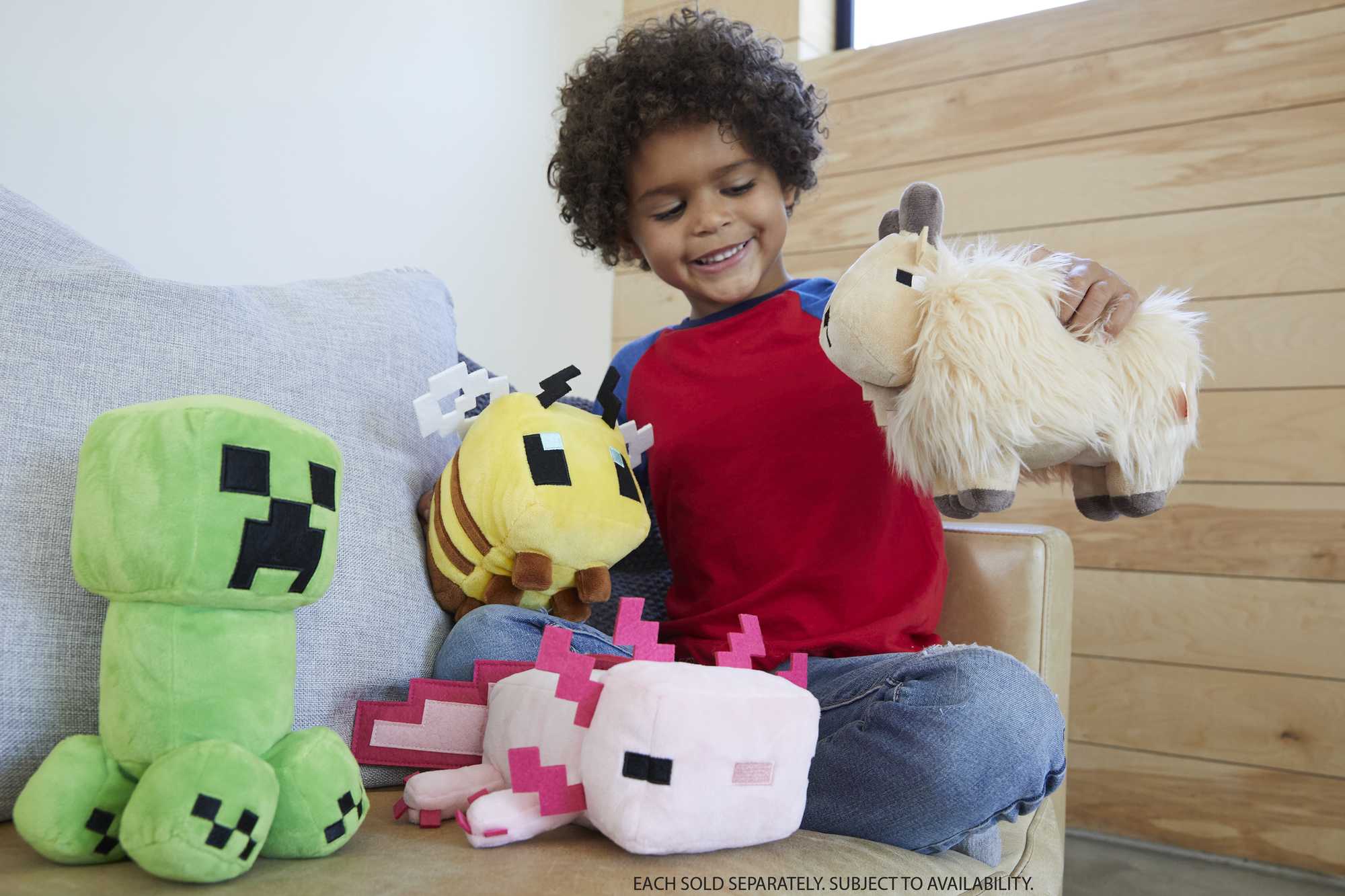 Minecraft Plush Dolls 8-In Plush Dolls, Fan Favorite Characters